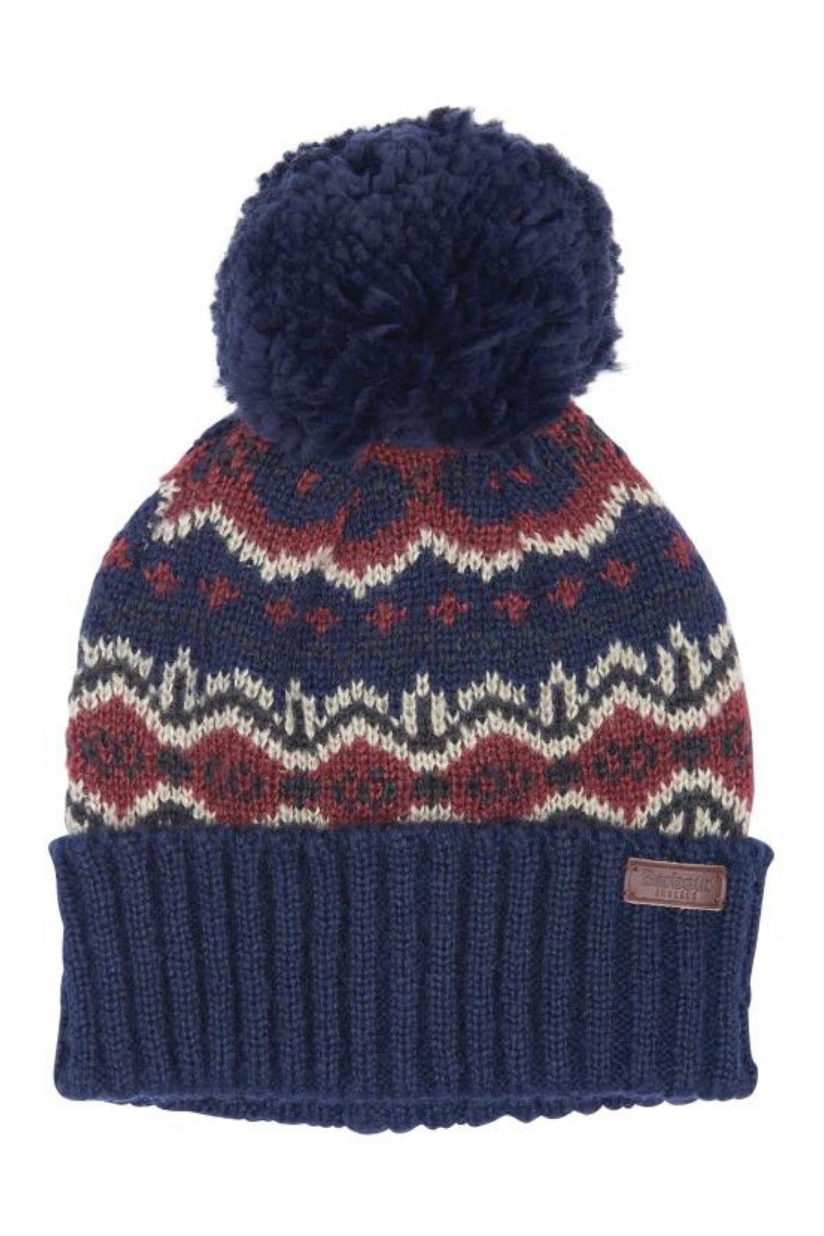 Barbour Case Fair Isle Bere NY91 Navy