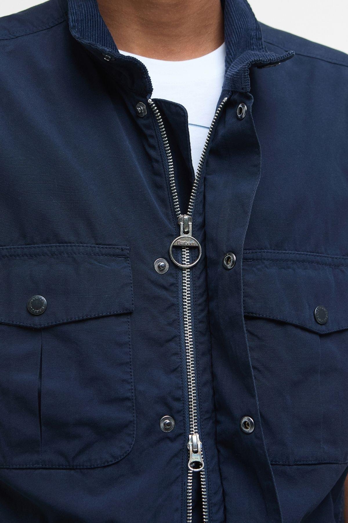 Barbour Casual Corbridge Yelek NY51 Navy