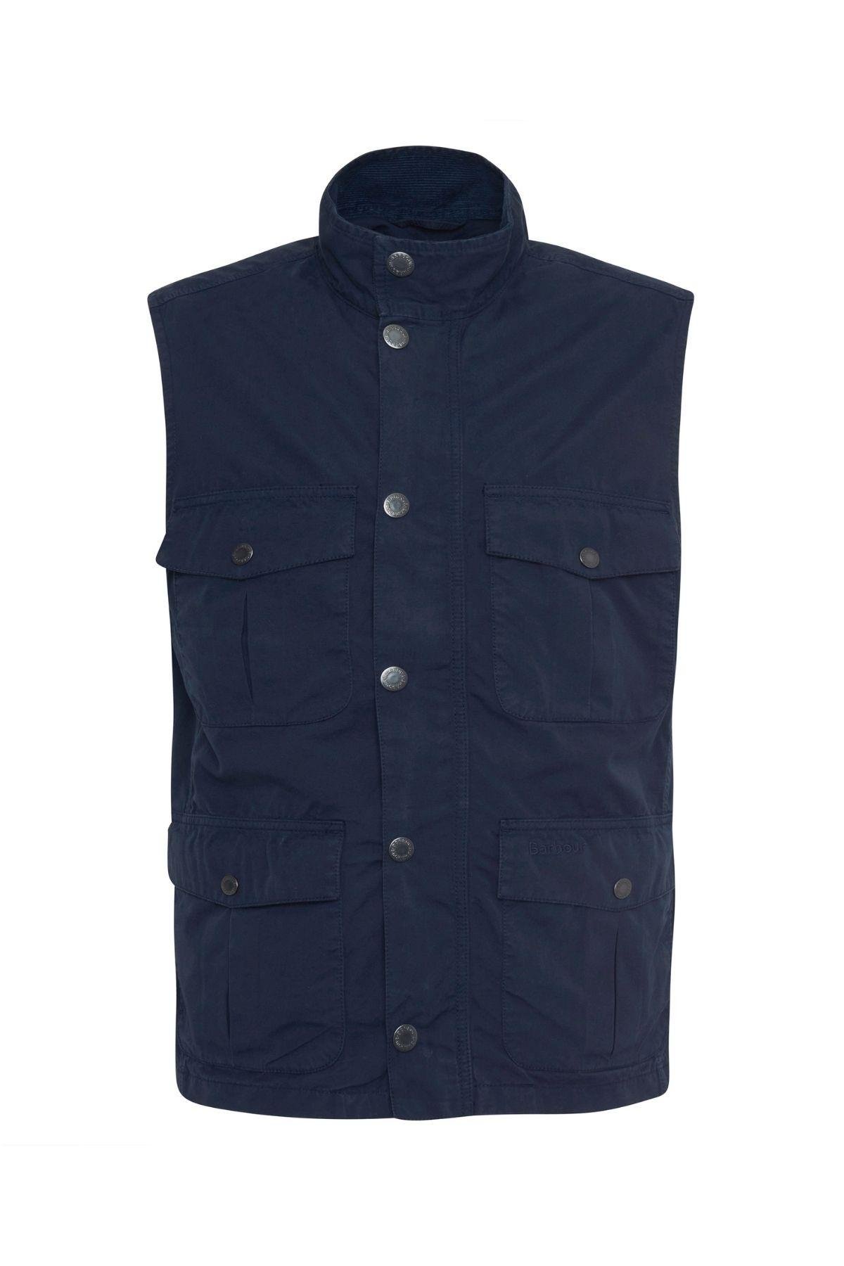 Barbour Casual Corbridge Yelek NY51 Navy