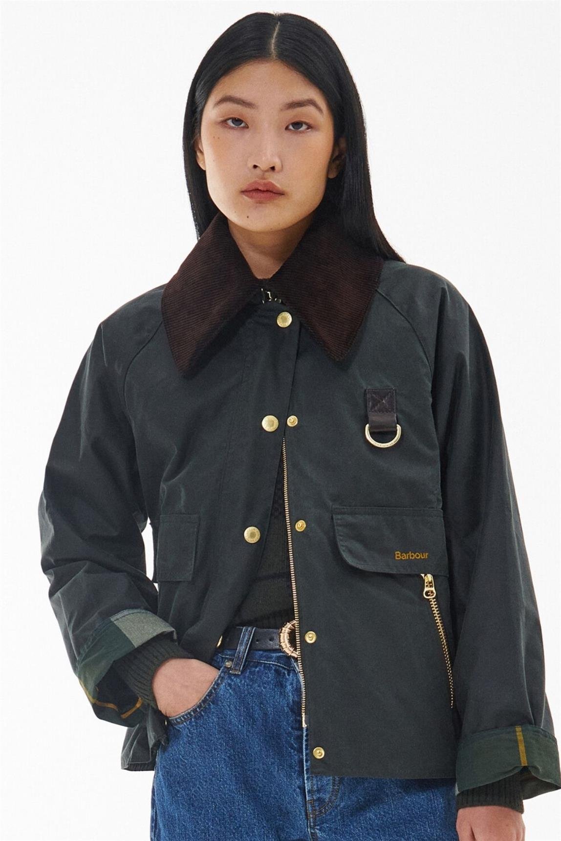 Barbour Catton Yağlı Ceket SG51 Sage/Ancient