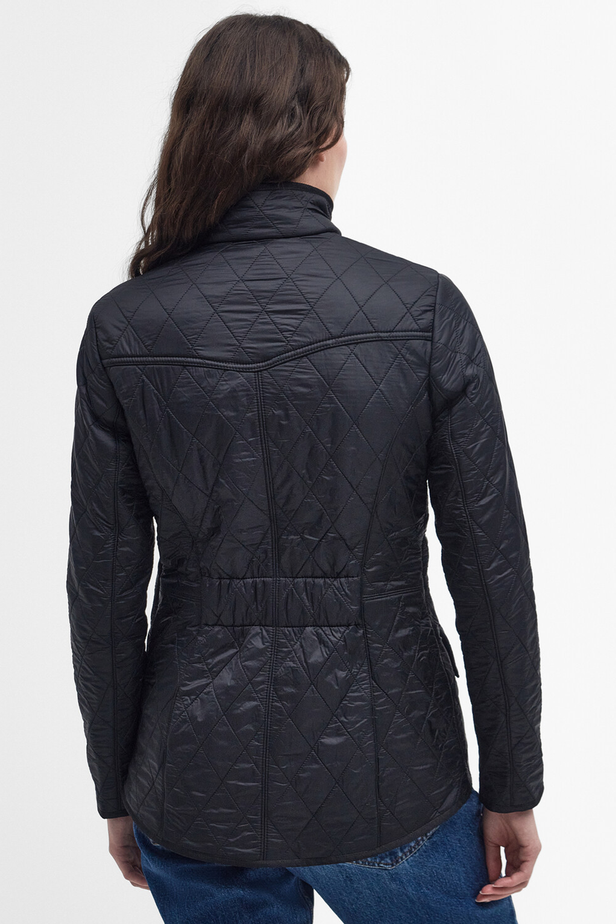 Barbour Cavalry Polar Kapitone Ceket BK91 Black
