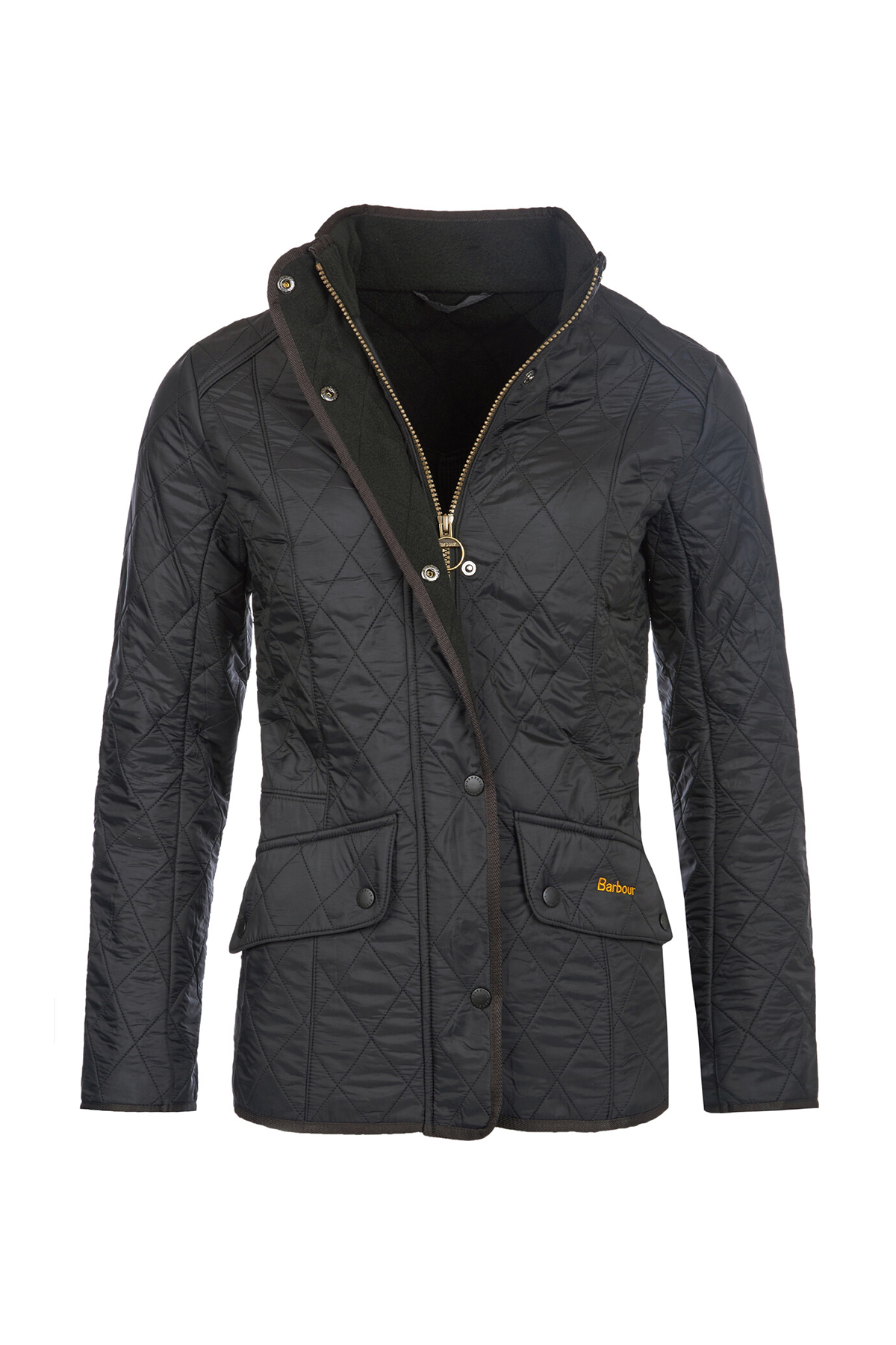 Barbour Cavalry Polar Kapitone Ceket BK91 Black