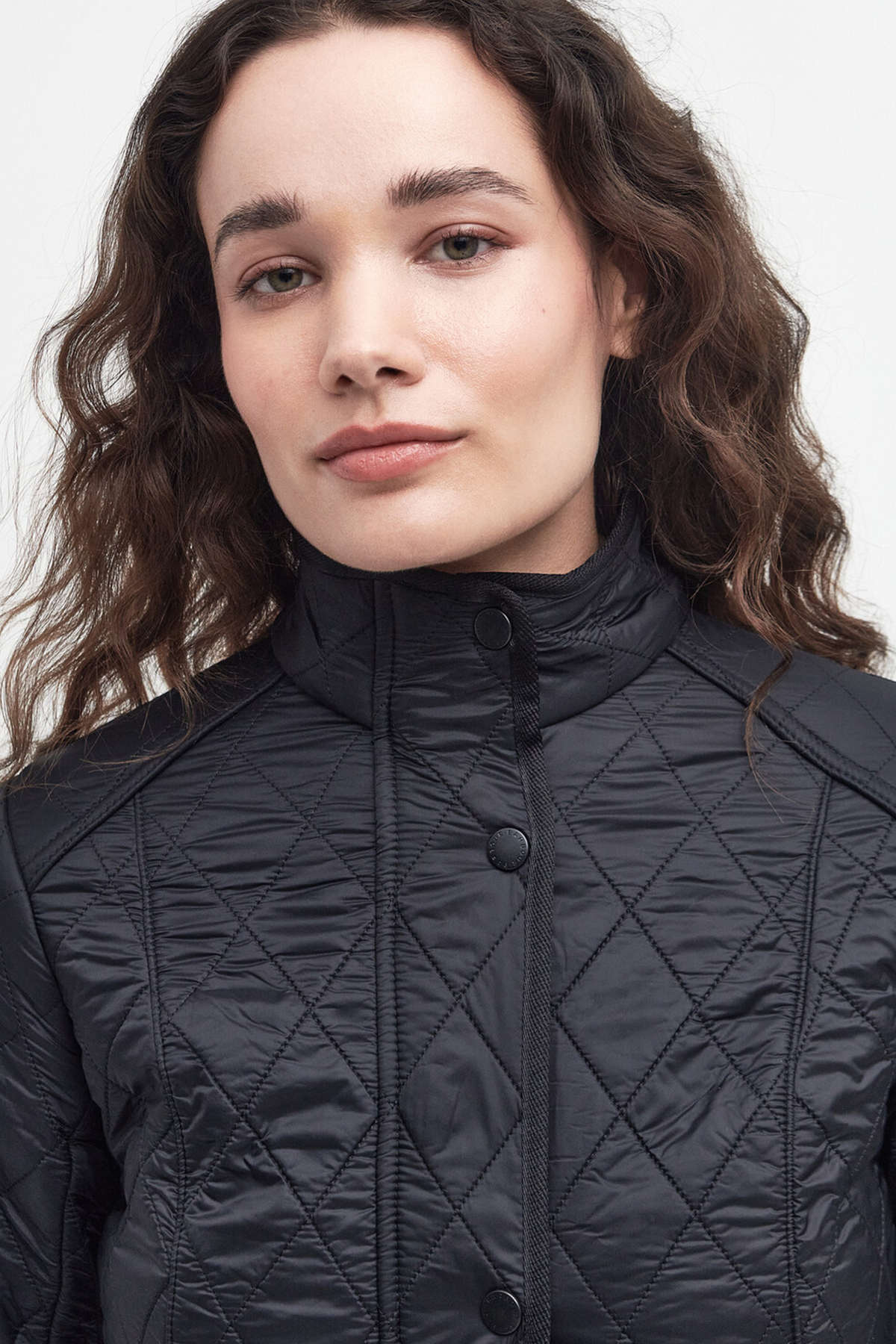 Barbour Cavalry Polar Kapitone Ceket BK91 Black