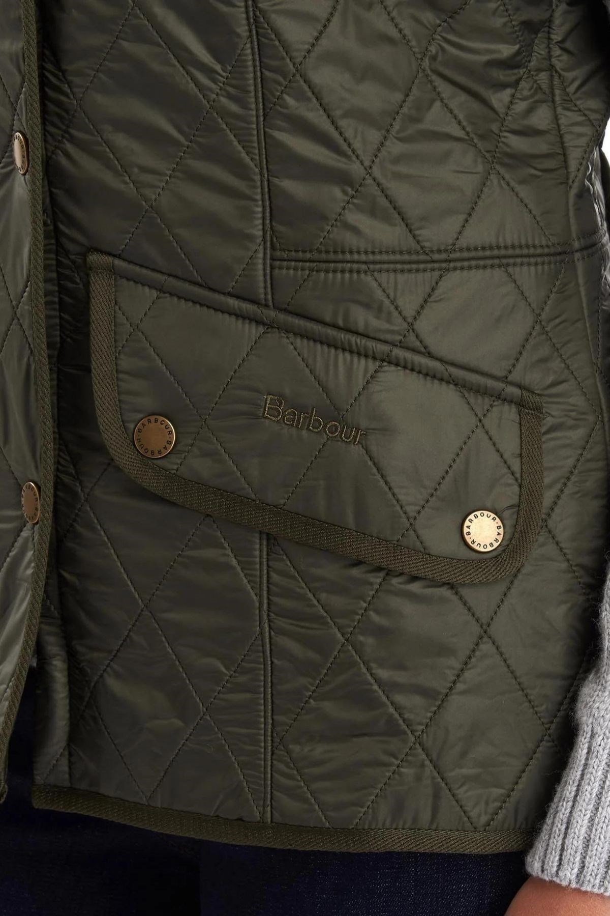 Barbour Cavalry Yelek Olive/Olive