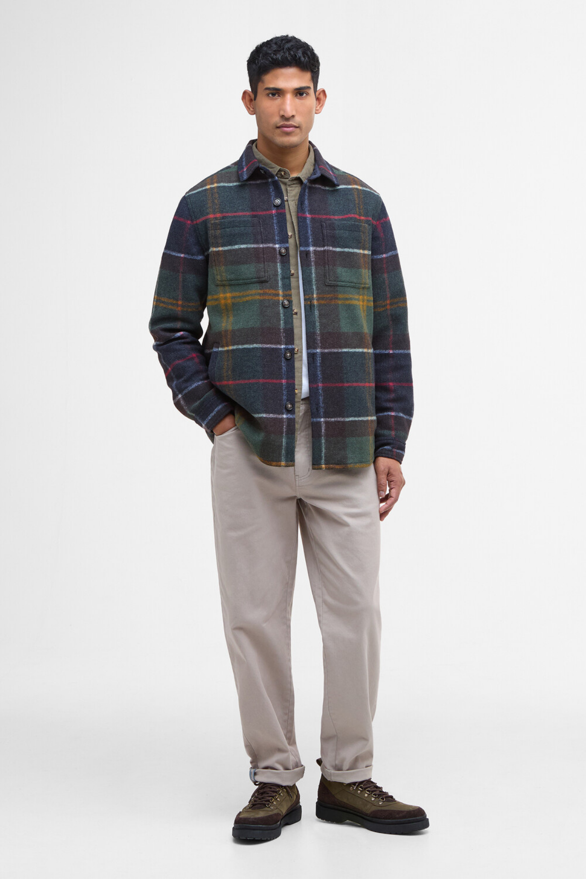 Barbour Chapter Tailored Check Gömlek TN11 Classic Tartan