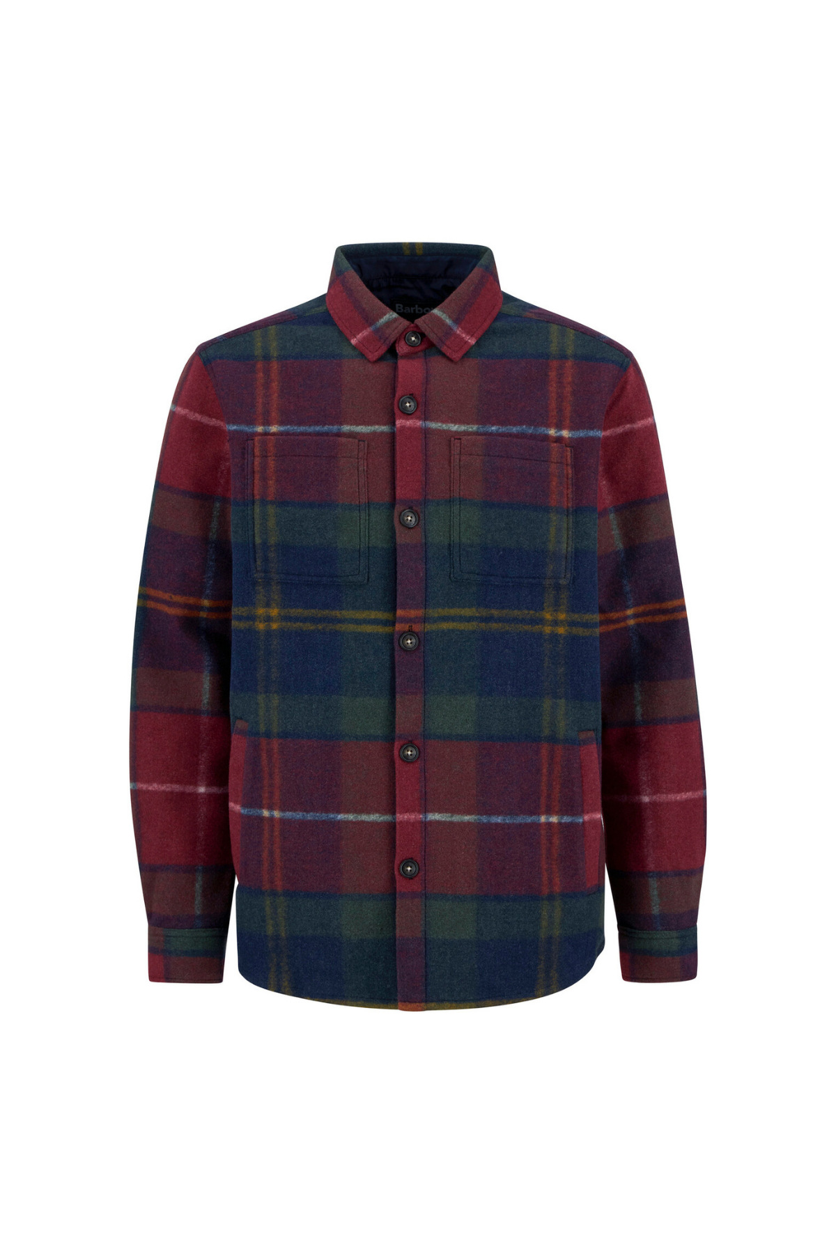 Barbour Chapter Tailored Check Gömlek TN69 Winterberry Tartan