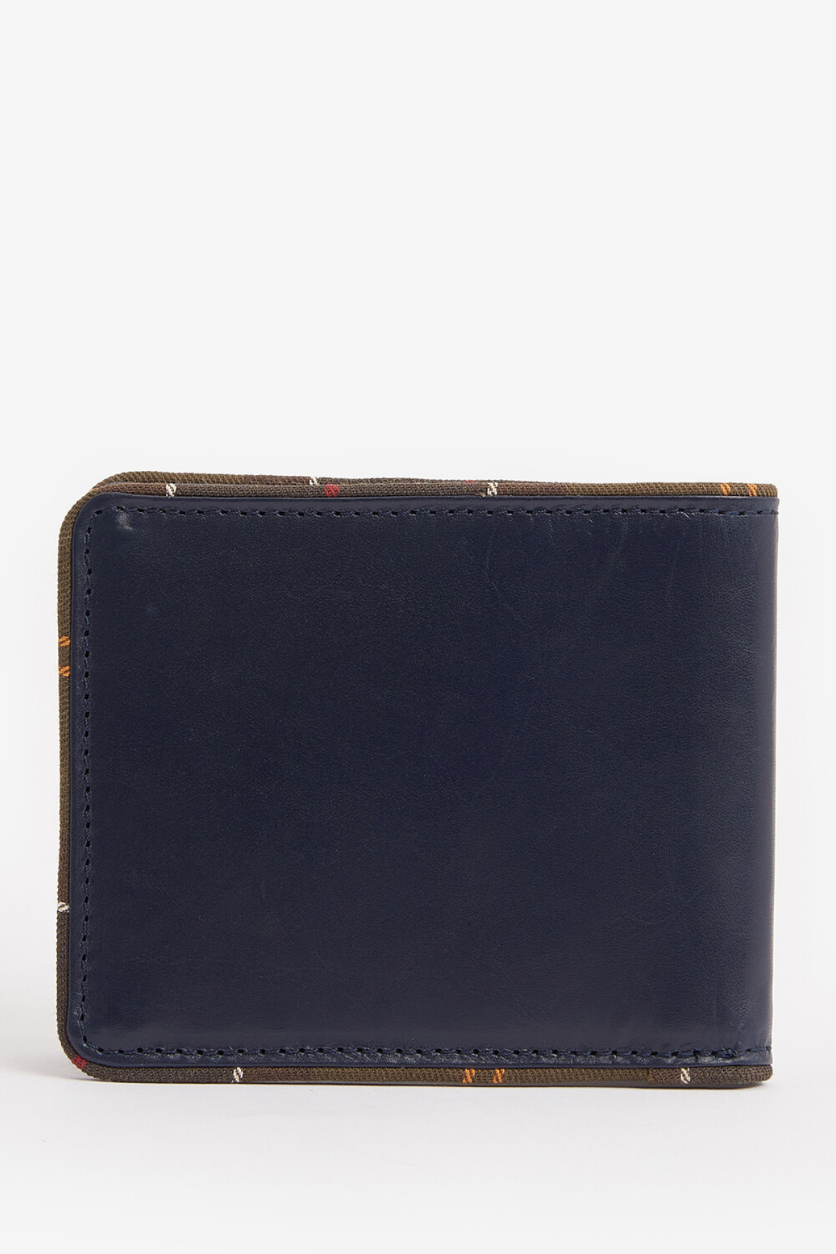 Barbour Chatton Leather Cüzdan NY91 Navy