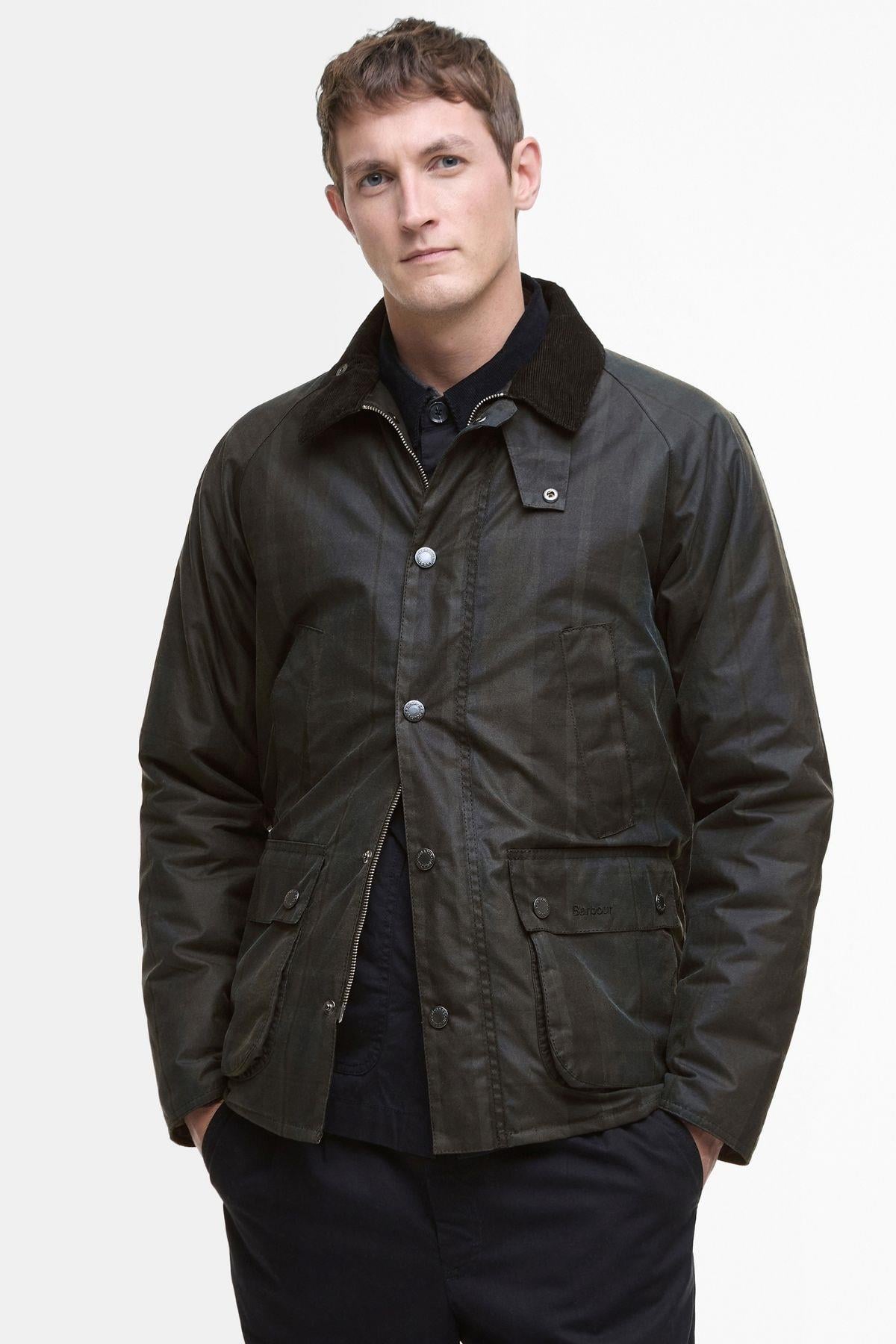 Barbour Check Bedale Yağlı Ceket GN71 Dundee Tartan