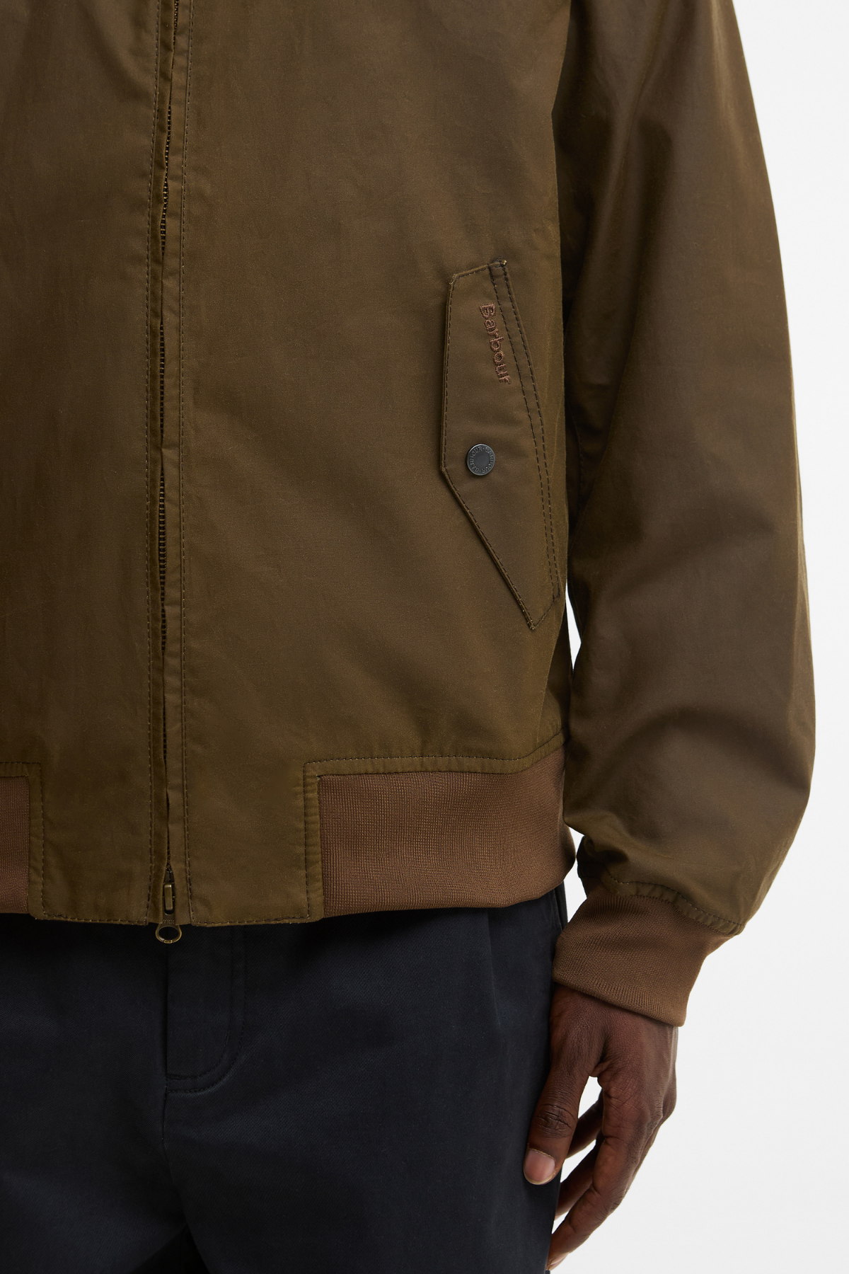 Barbour Chelsea Blouson Yağlı Ceket BR71 Brown
