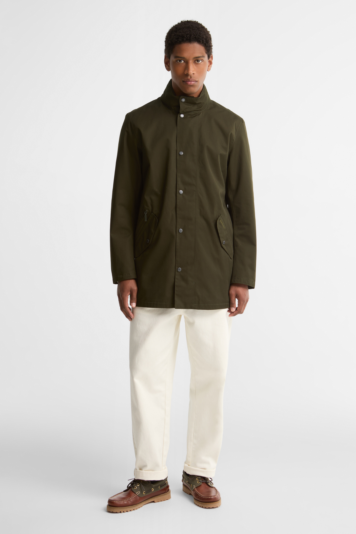 Barbour Chelsea Waterproof Ceket SG71 Sage Classic