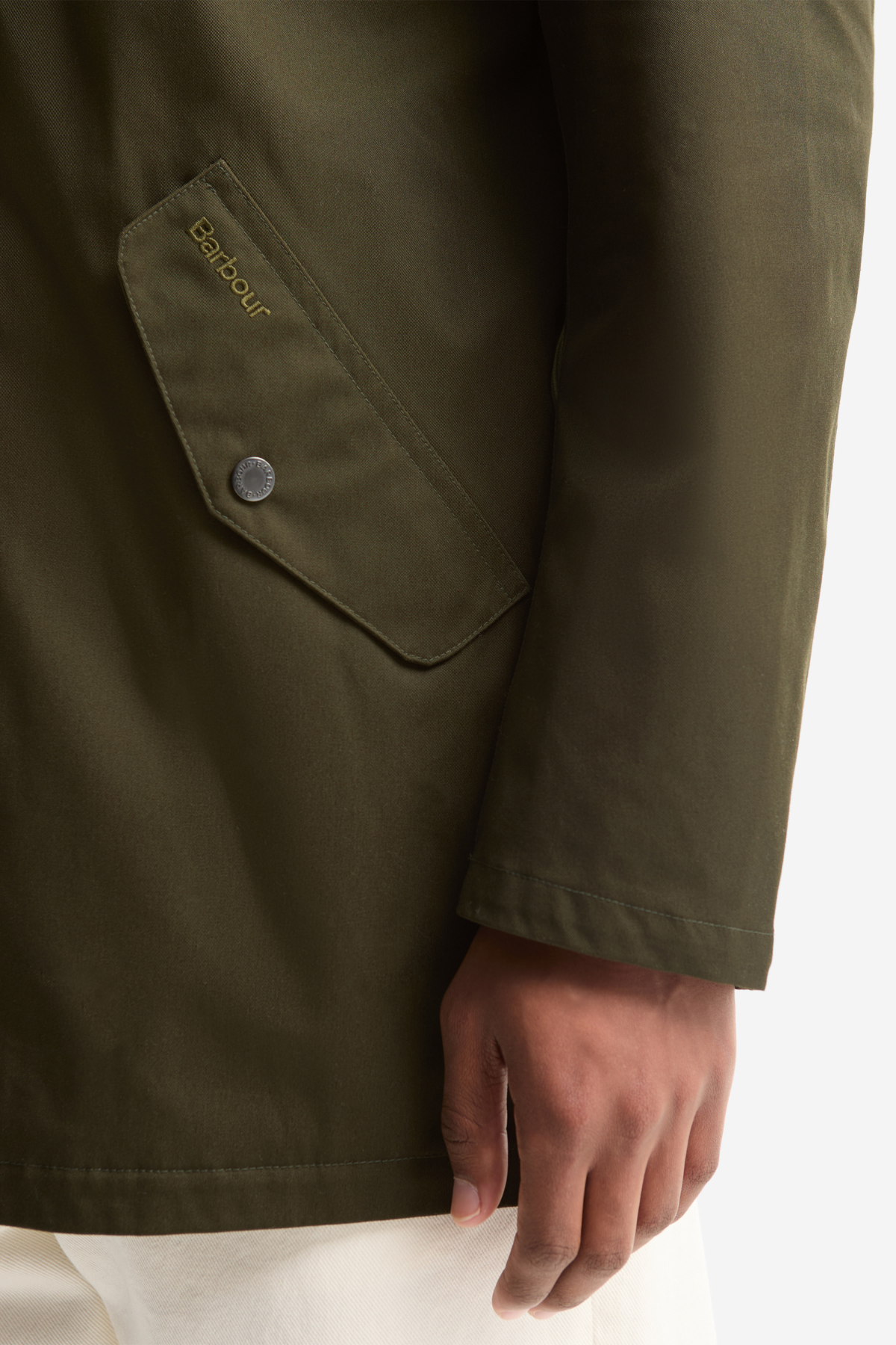 Barbour Chelsea Waterproof Ceket SG71 Sage Classic