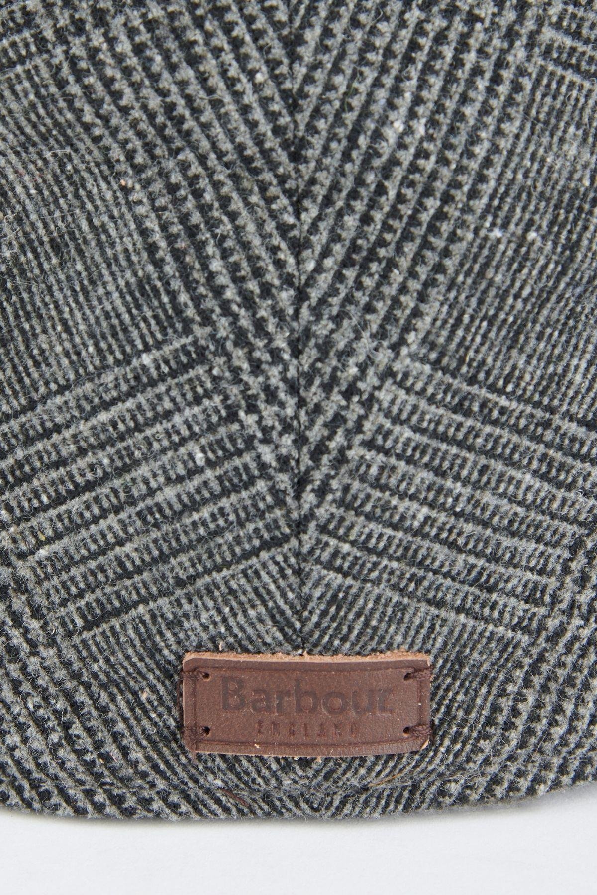 Barbour Cheviot Flat Kasket GY71 Charcoal