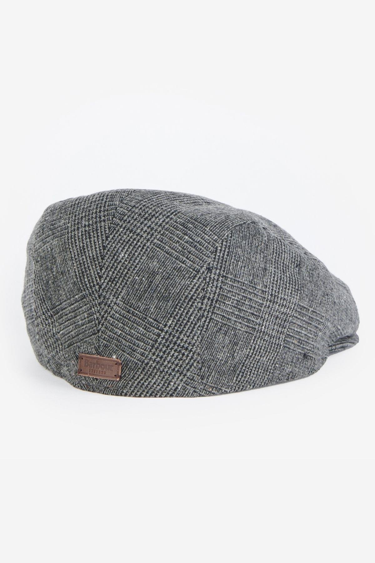 Barbour Cheviot Flat Kasket GY71 Charcoal