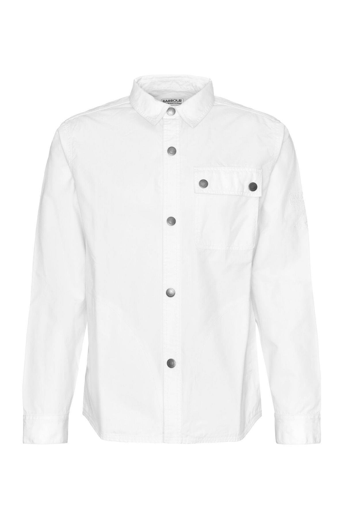 Barbour Circuit Dış Gömlek WH32 Whisper White