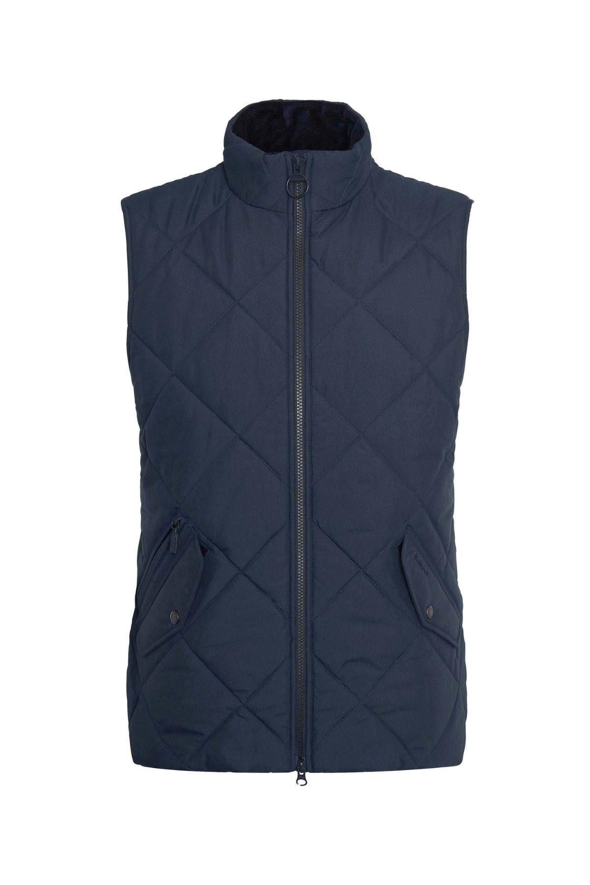 Barbour City Chelsea Kapitone Yelek NY71 Navy