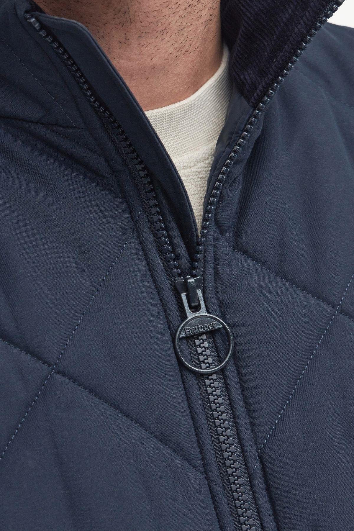 Barbour City Chelsea Kapitone Yelek NY71 Navy