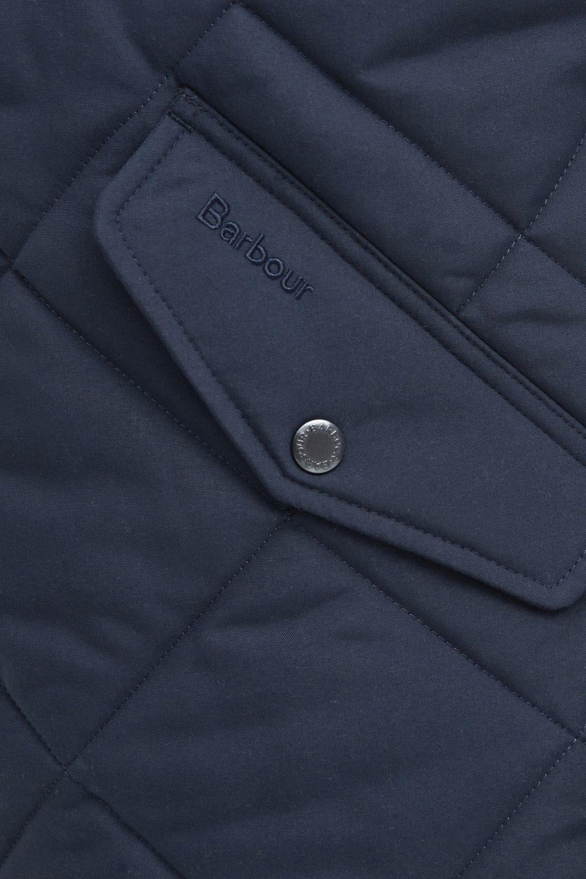 Barbour City Chelsea Kapitone Yelek NY71 Navy