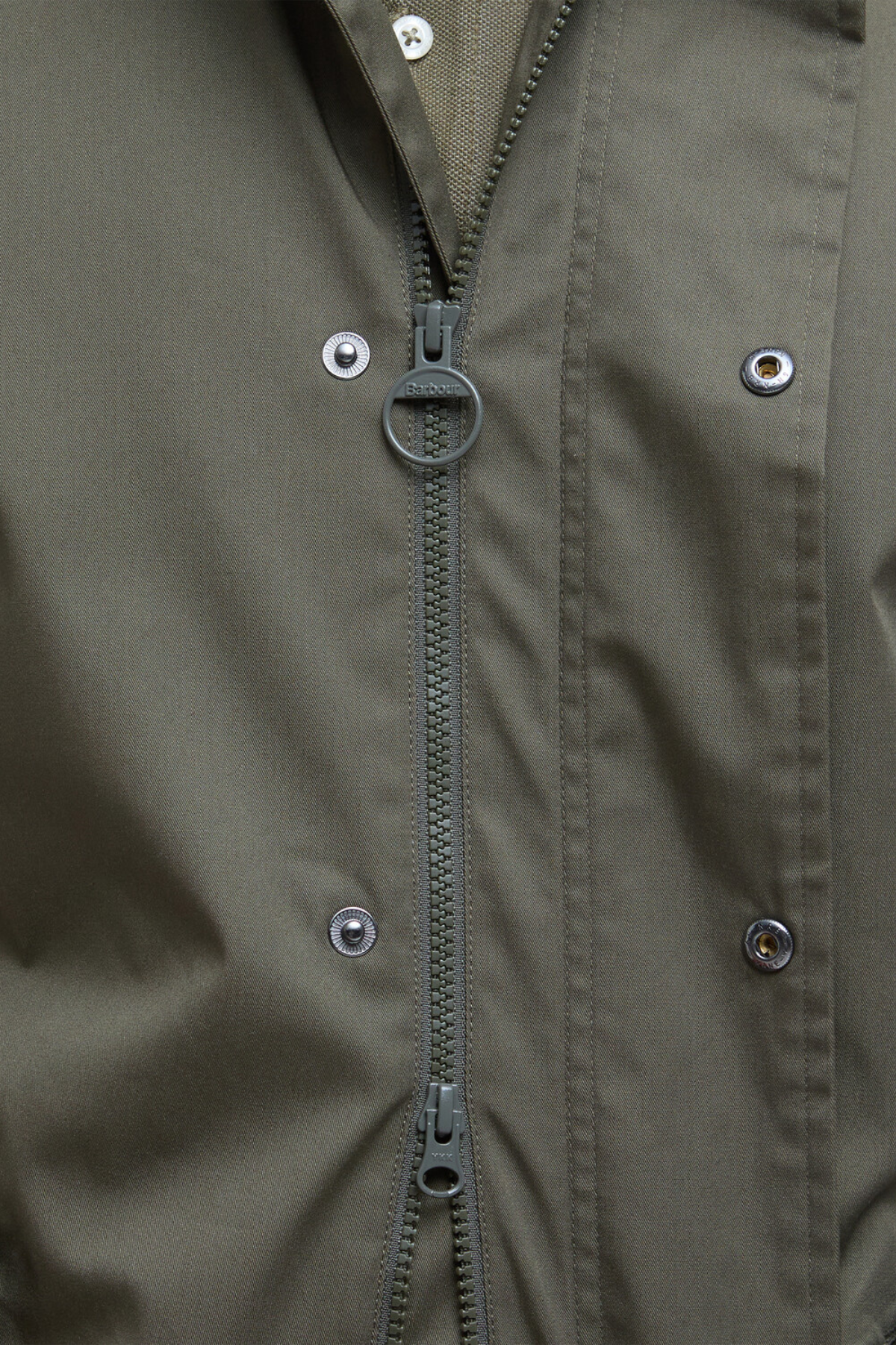 Barbour City Chelsea Waterproof Ceket OL72 Uniform Green/Bleached Pine