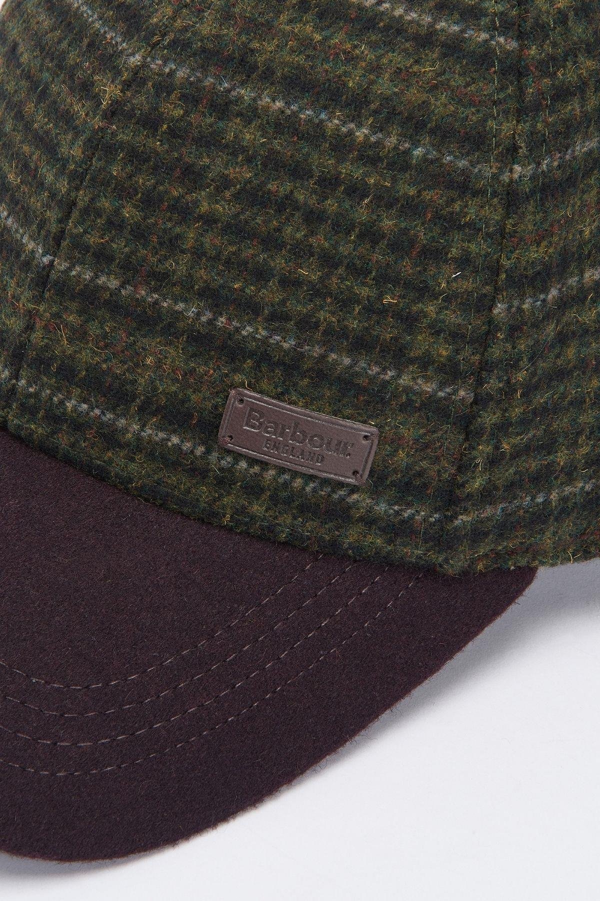 Barbour Clyde Şapka BR51 Brown/Olive Plaid
