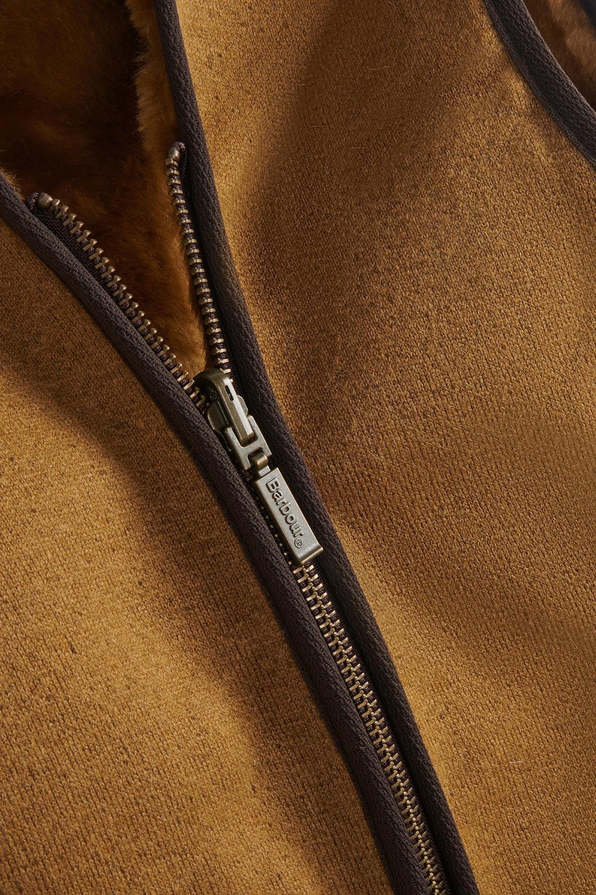 Barbour Çocuk Beaufort Yelek/Fermuarlı Astar BR31 Brown