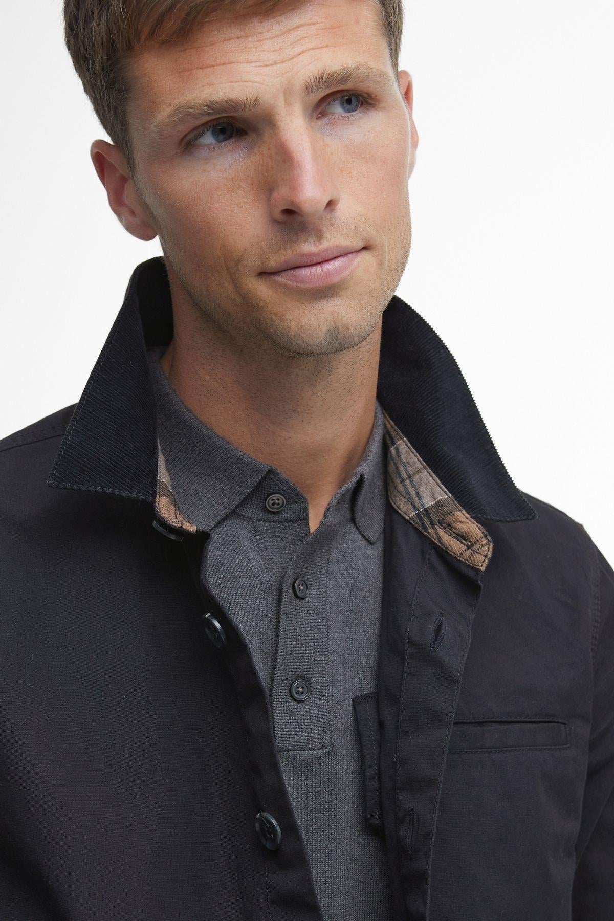 Barbour Cole Overshirt BK31 Black