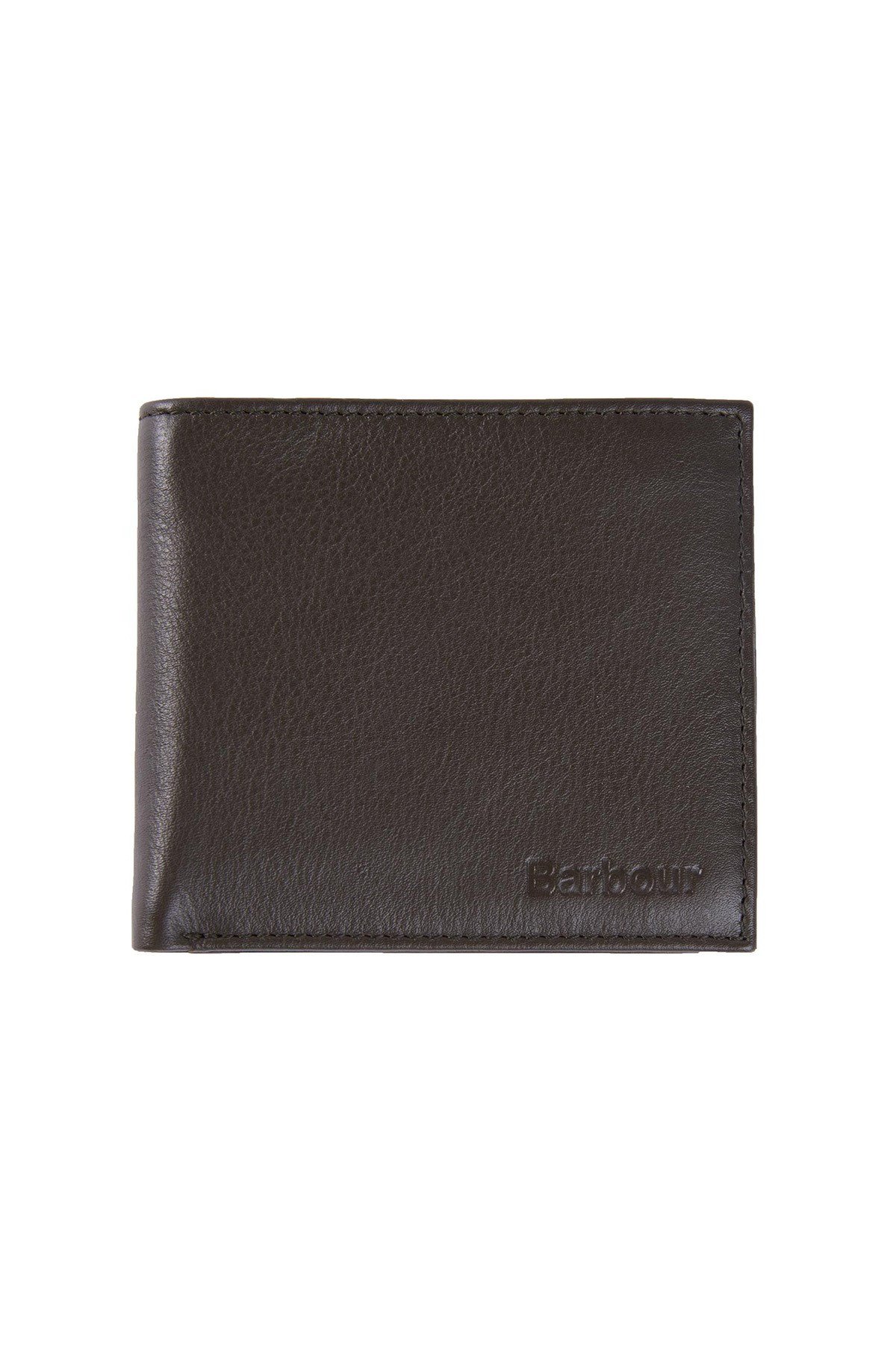 Barbour Colwell Leather Billfold Wallet OL71 Olive