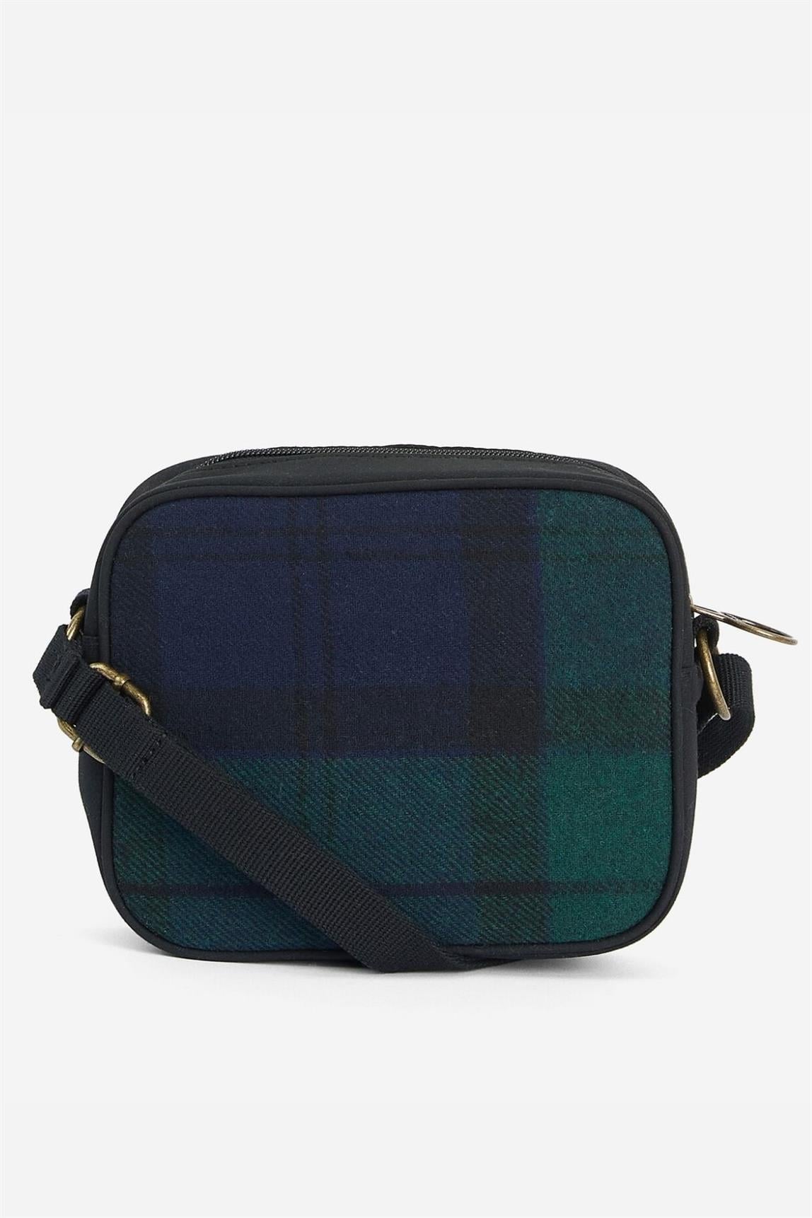 Barbour Contin Çapraz Çanta NY91 Blackwatch Tartan