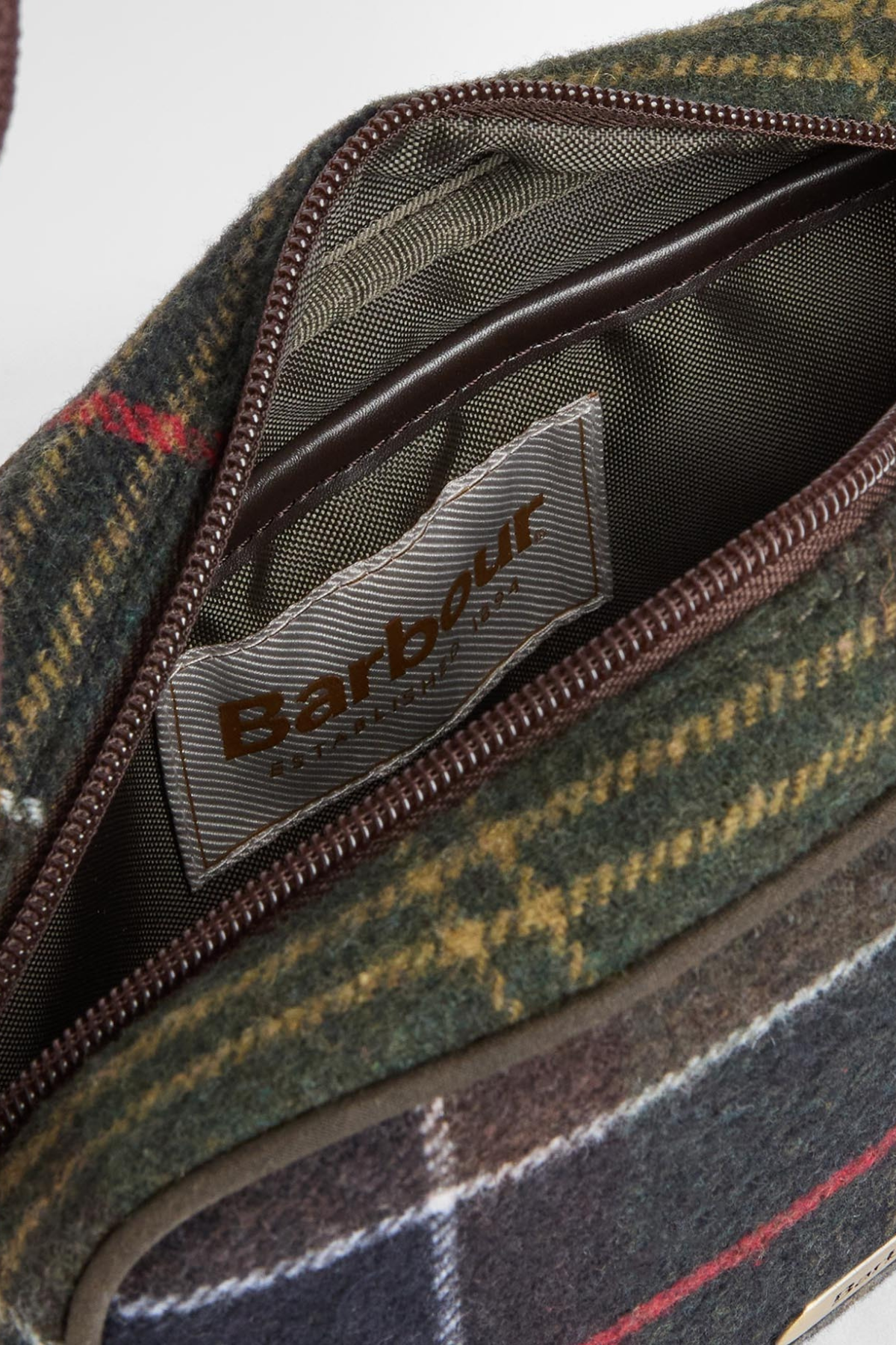 Barbour Contin Tartan Mini Çapraz Çanta TN11 Classic Tartan