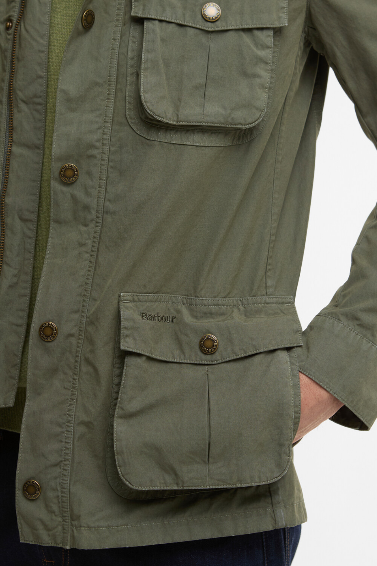 Barbour Corbridge Casual Ceket OL31 Dusty Olive