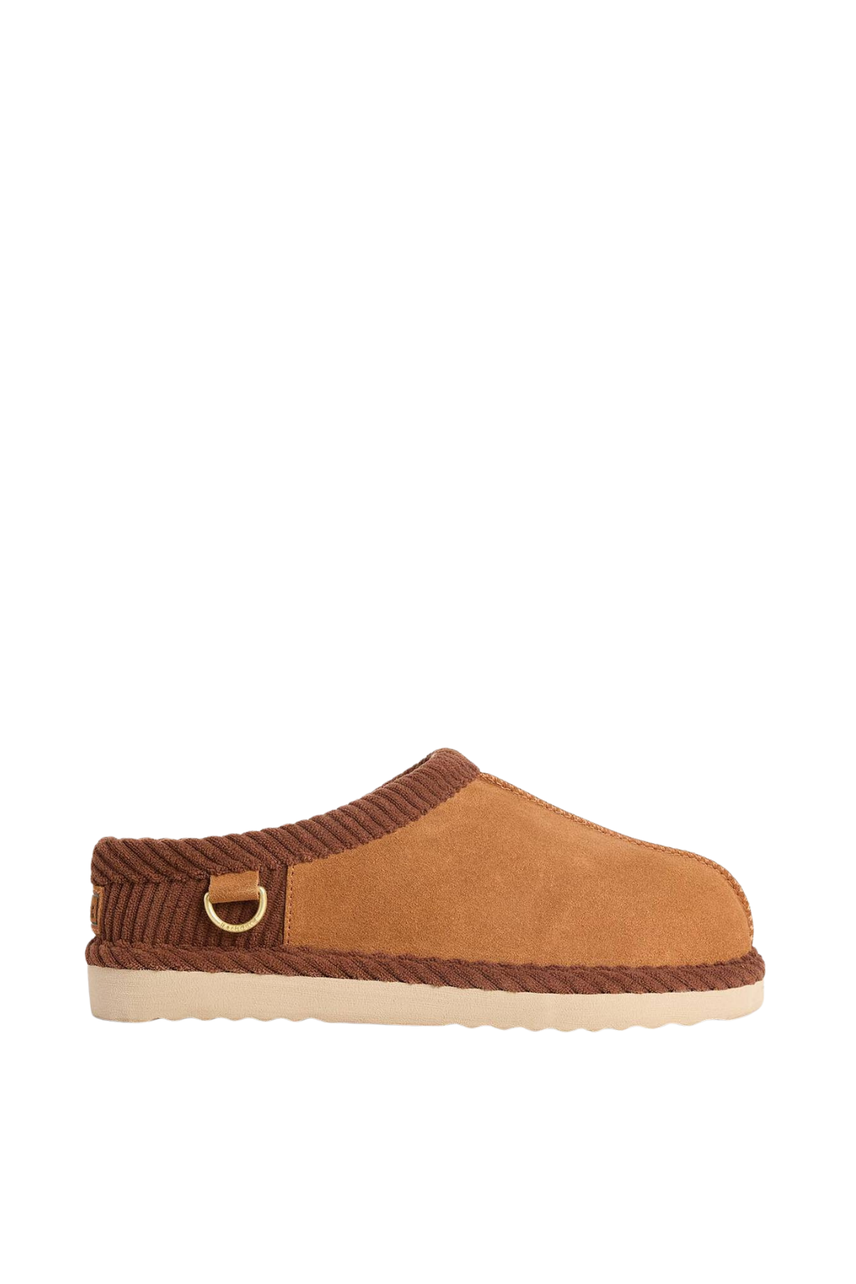 Barbour Corbridge Terlik TA51 Tan Suede