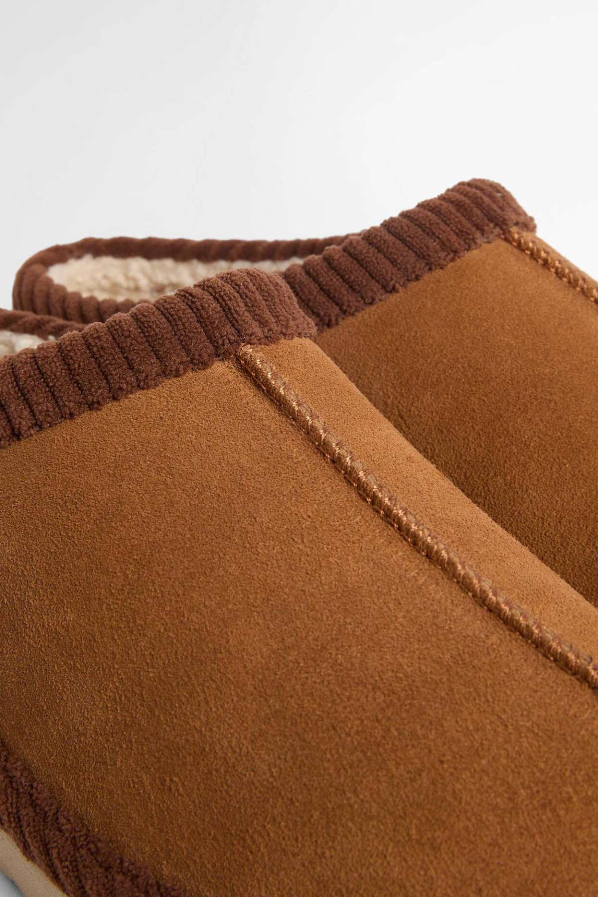 Barbour Corbridge Terlik TA51 Tan Suede