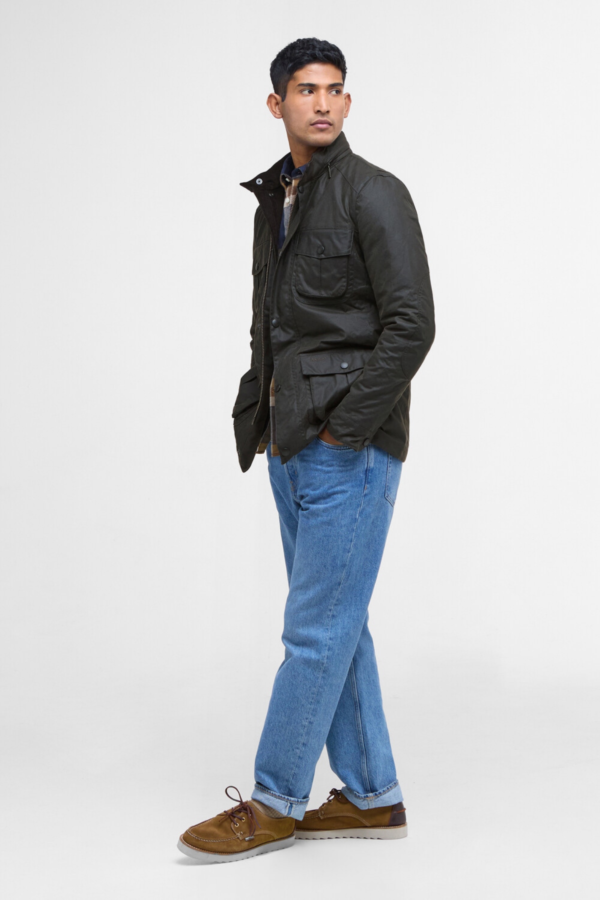Barbour Corbridge Yağlı Ceket OL71 Olive