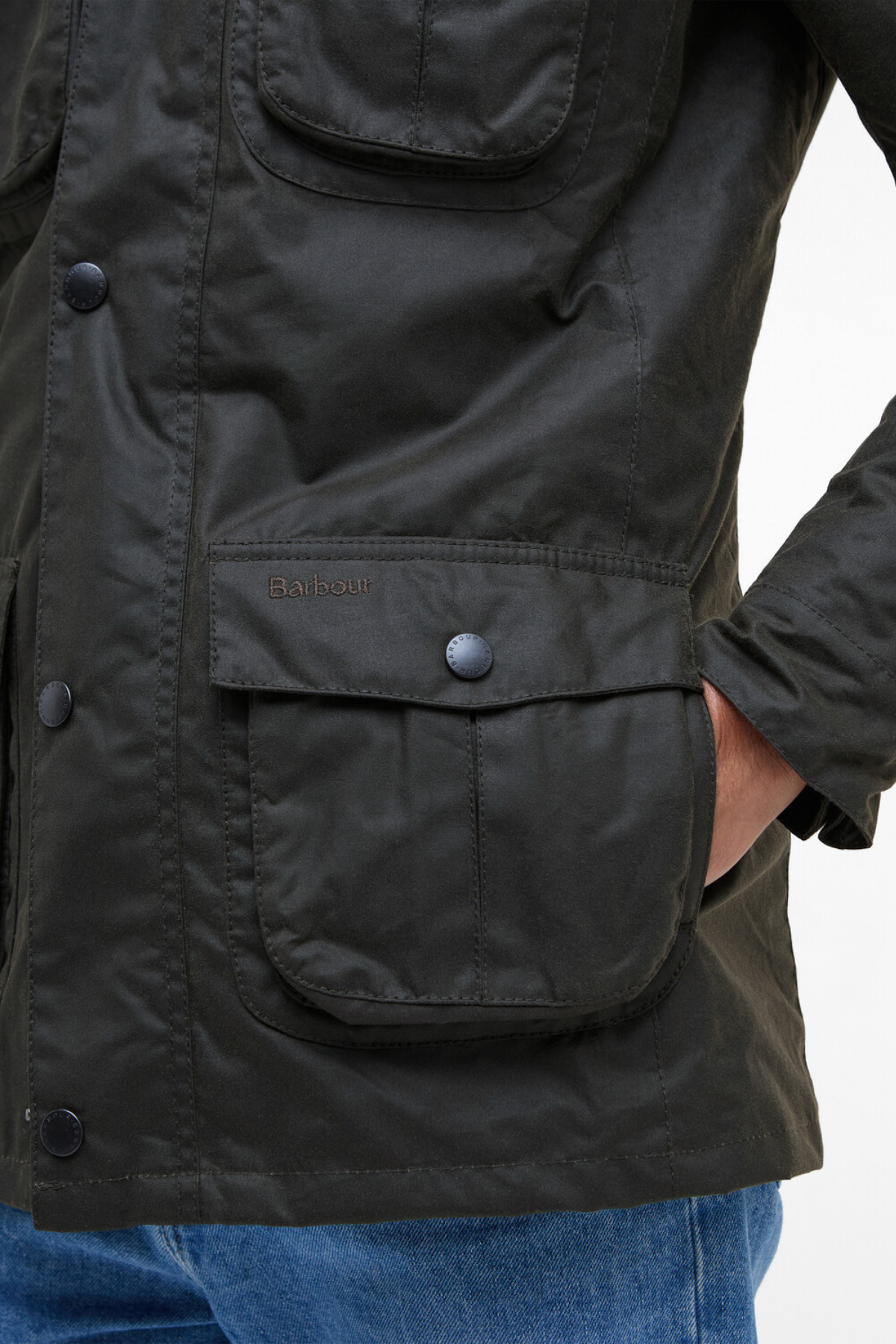 Barbour Corbridge Yağlı Ceket OL71 Olive