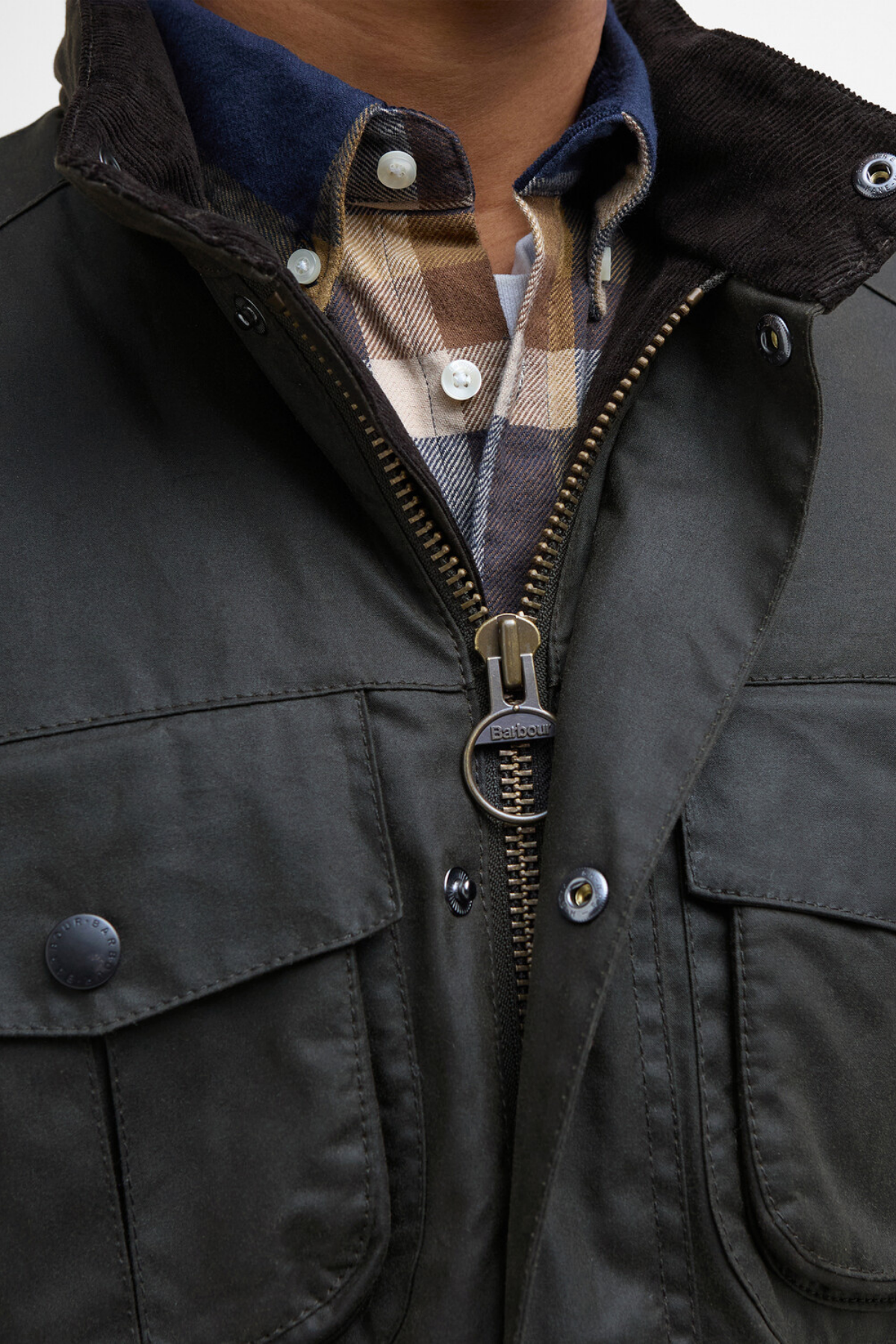 Barbour Corbridge Yağlı Ceket OL71 Olive