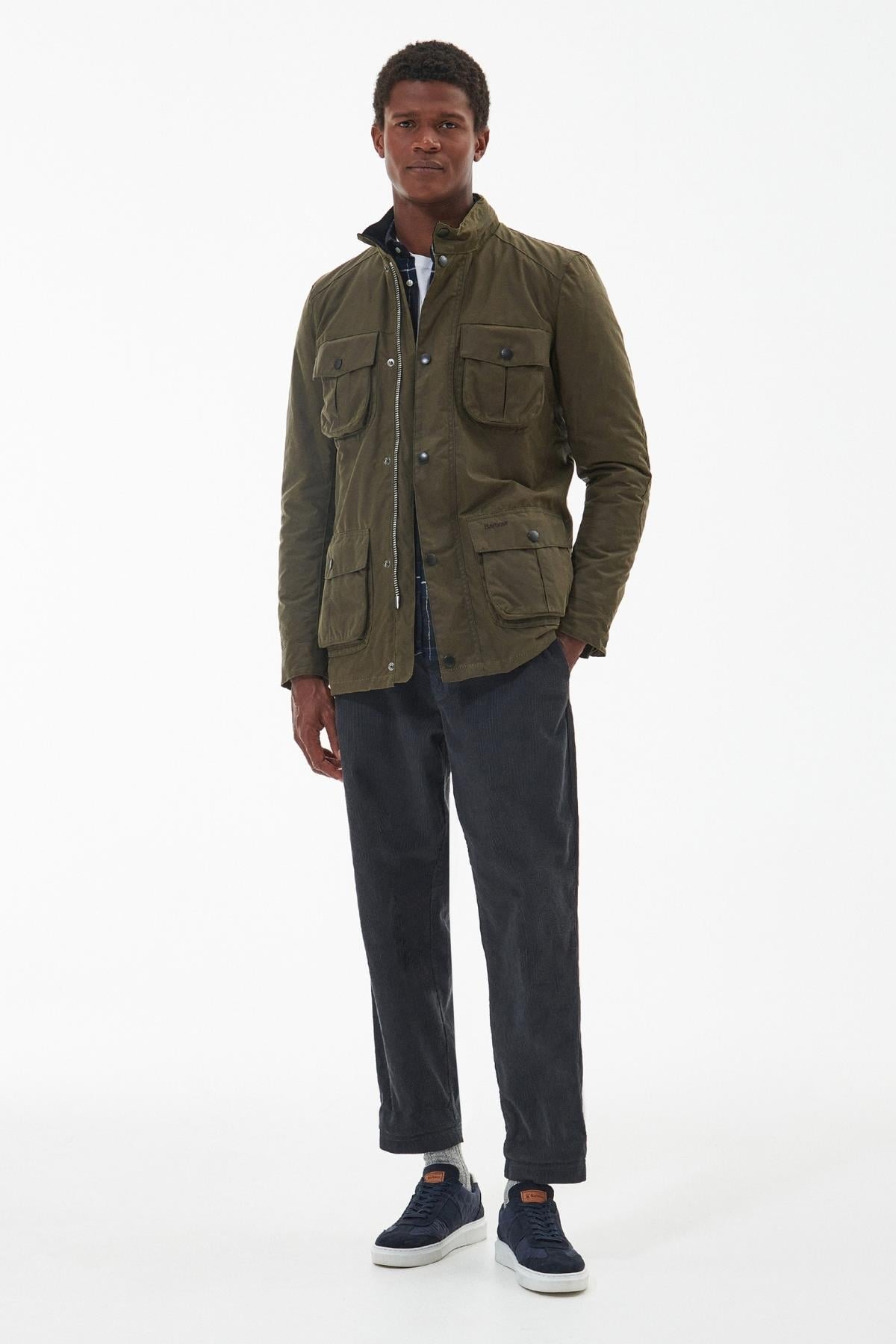 Barbour Corbridge Yağlı Ceket SN91 Beech/Classic