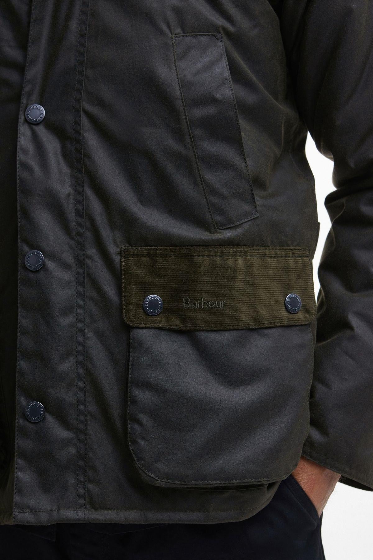 Barbour Cordale Yağlı Ceket OL52 Fern