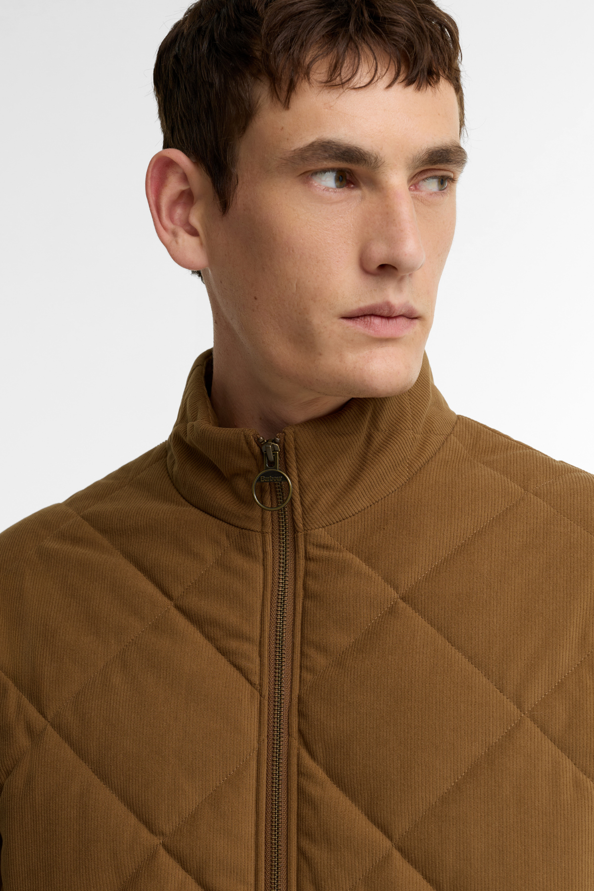 Barbour Corden Kapitone Ceket SN91 Dark Sandstone