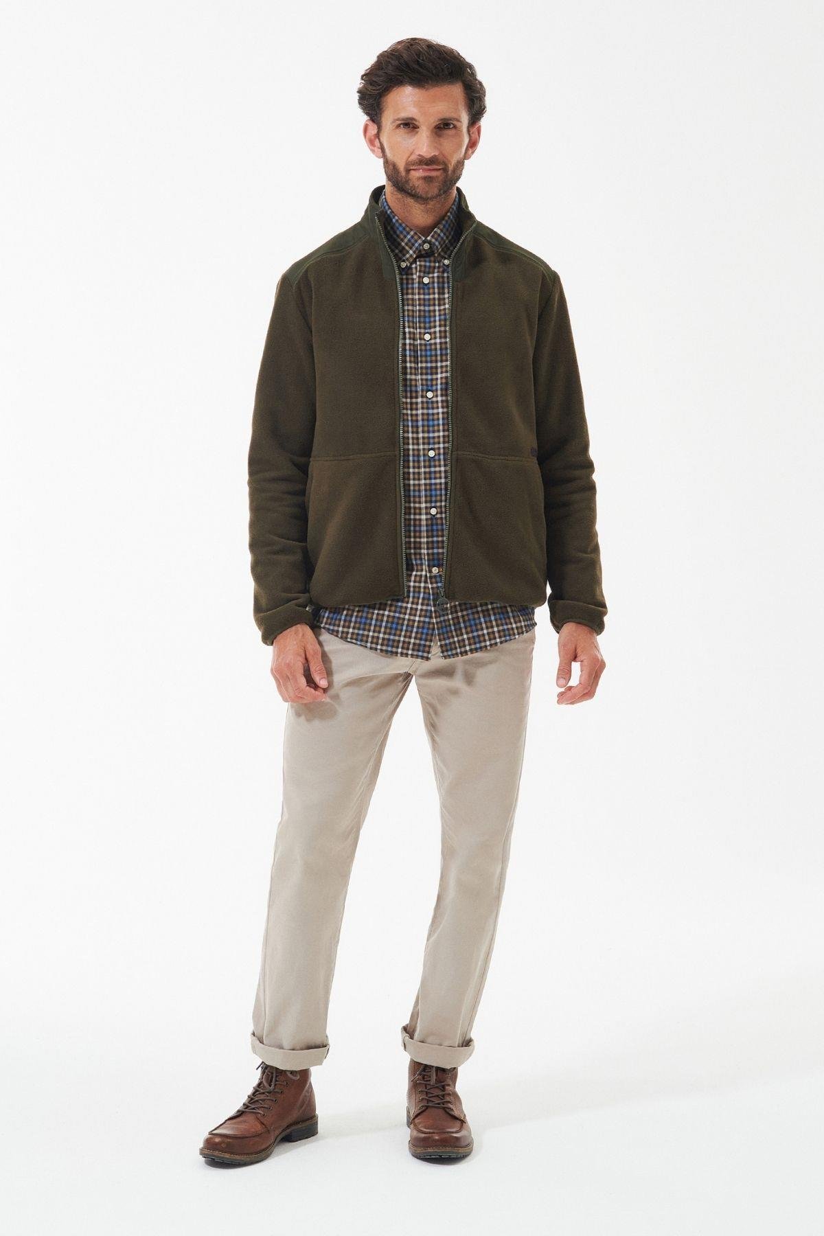 Barbour Country Polar Ceket OL71 Olive