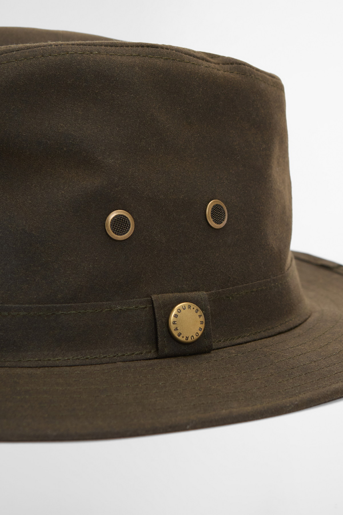 Barbour Crayton Wax Safari Şapka OL71 Olive