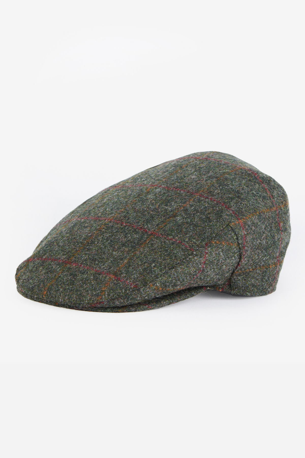 Barbour Crieff Kasket OL52 Olive/Red Overcheck