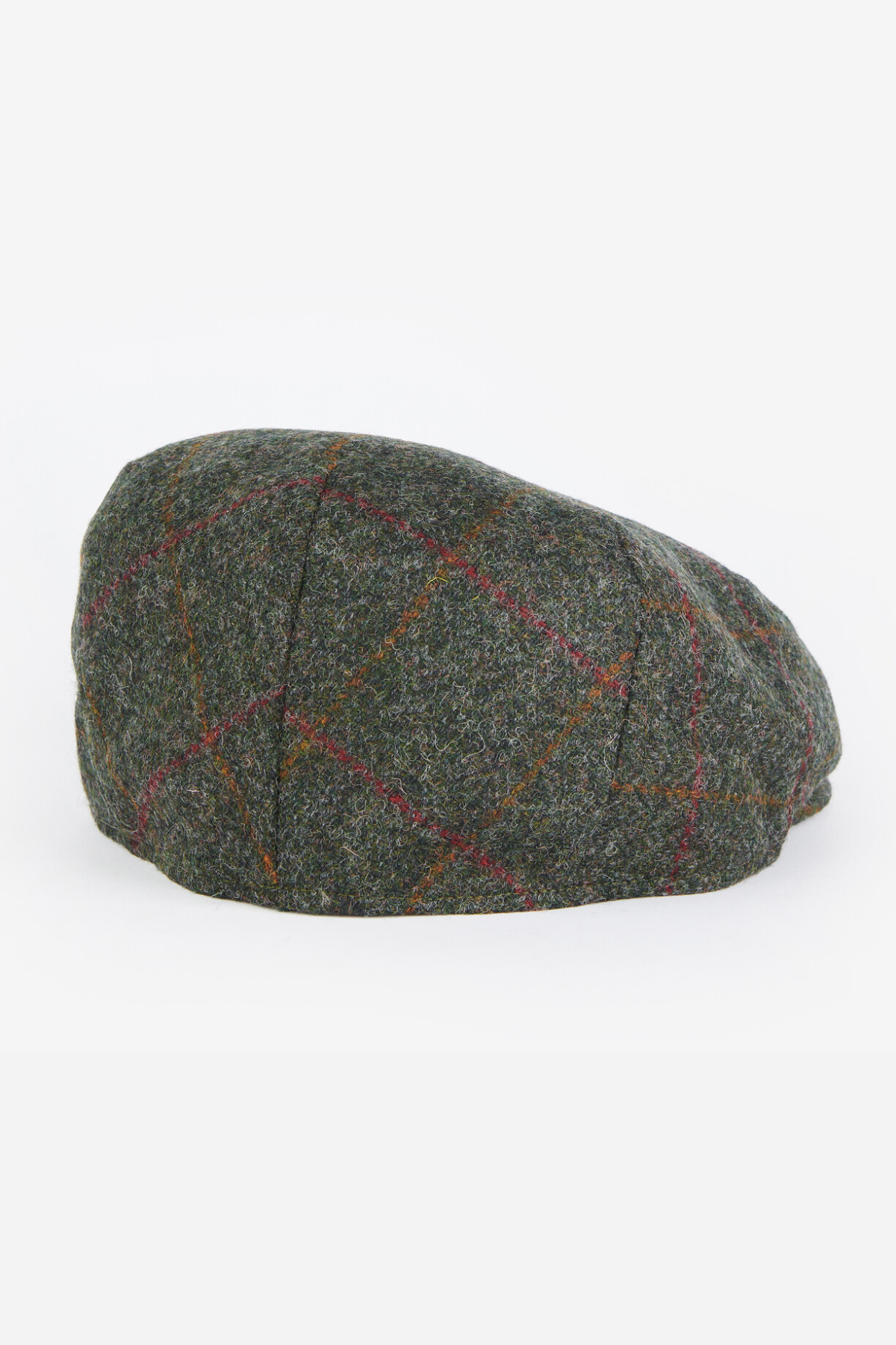 Barbour Crieff Kasket OL52 Olive/Red Overcheck