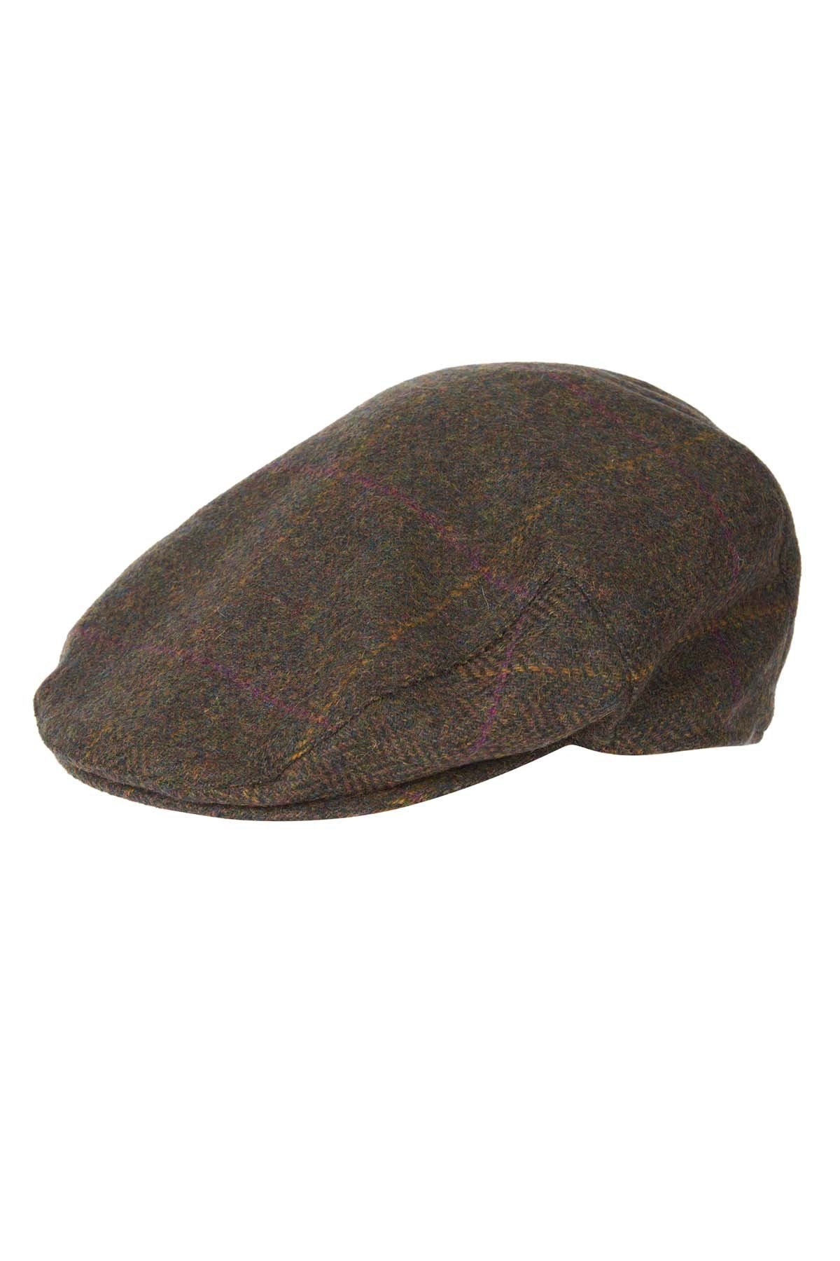 Barbour Crieff Şapka OL12 Olive/Purple/Yellow