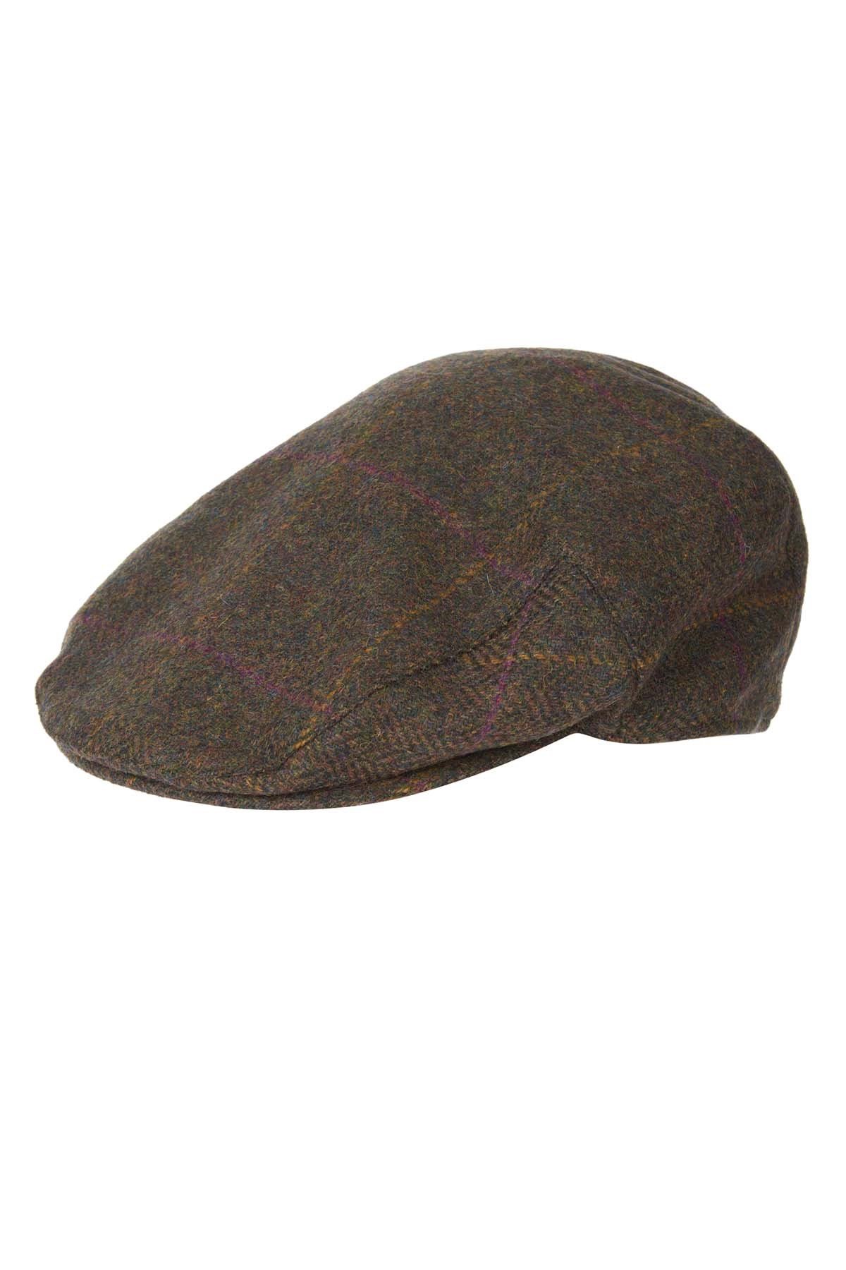 Barbour Crieff Şapka OL12 Olive/Purple/Yellow