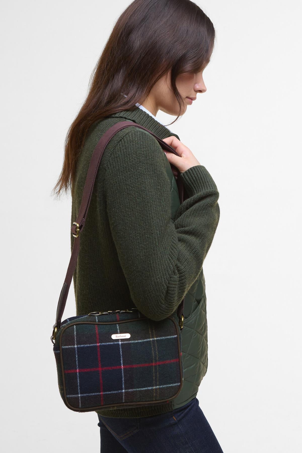 Barbour Culross Çapraz Çanta OL91 Classic Tartan
