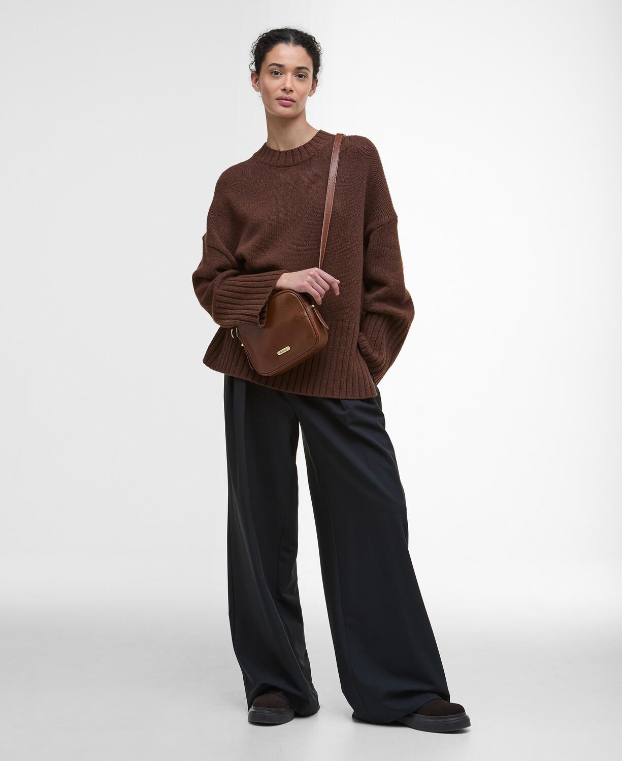 Barbour Daphne Deri Çapraz Çanta BR11 Brown