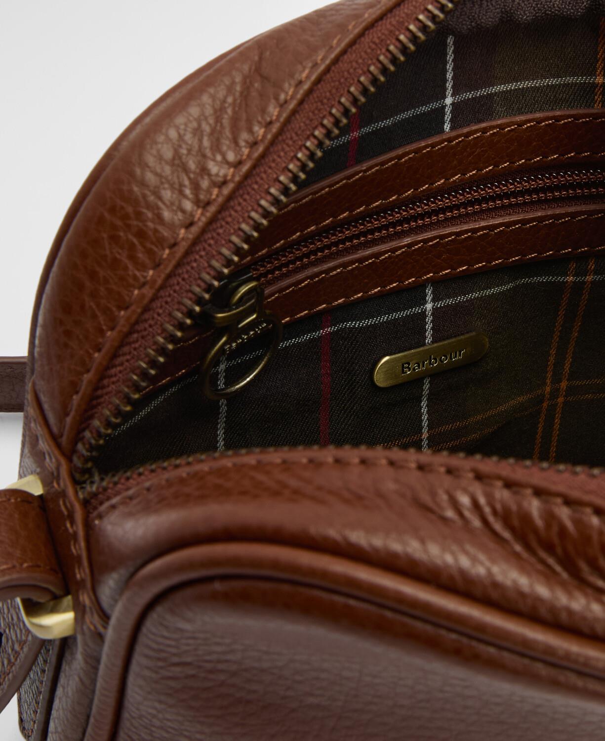 Barbour Daphne Deri Çapraz Çanta BR11 Brown