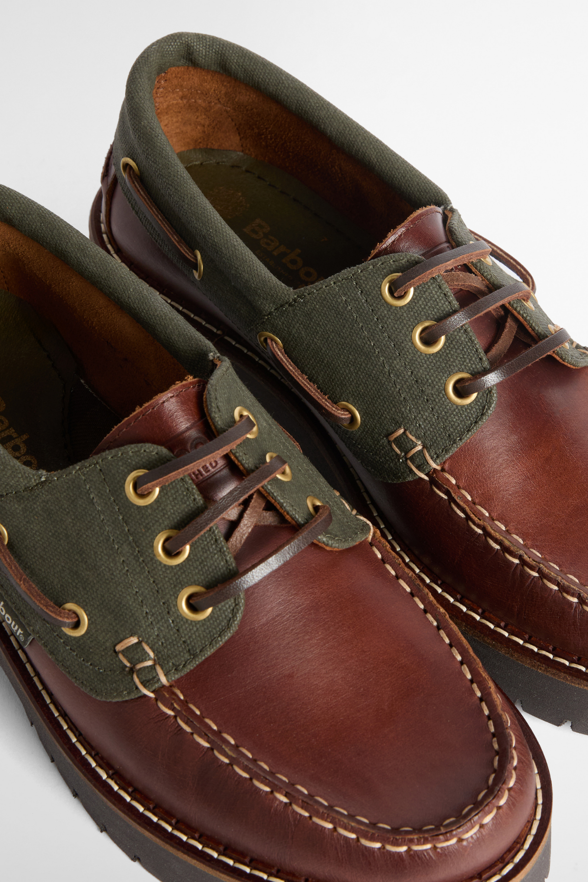 Barbour Darras Ayakkabı BR78 Mahogany Olive