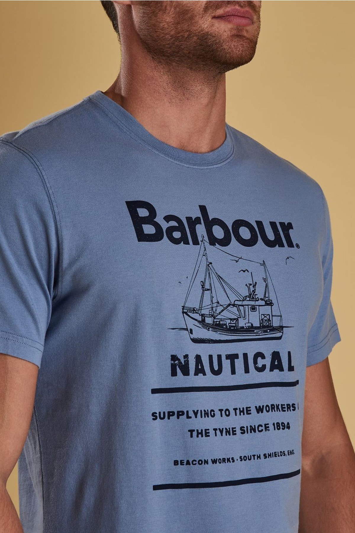 Barbour Davan T-Shirt BL29 Blue