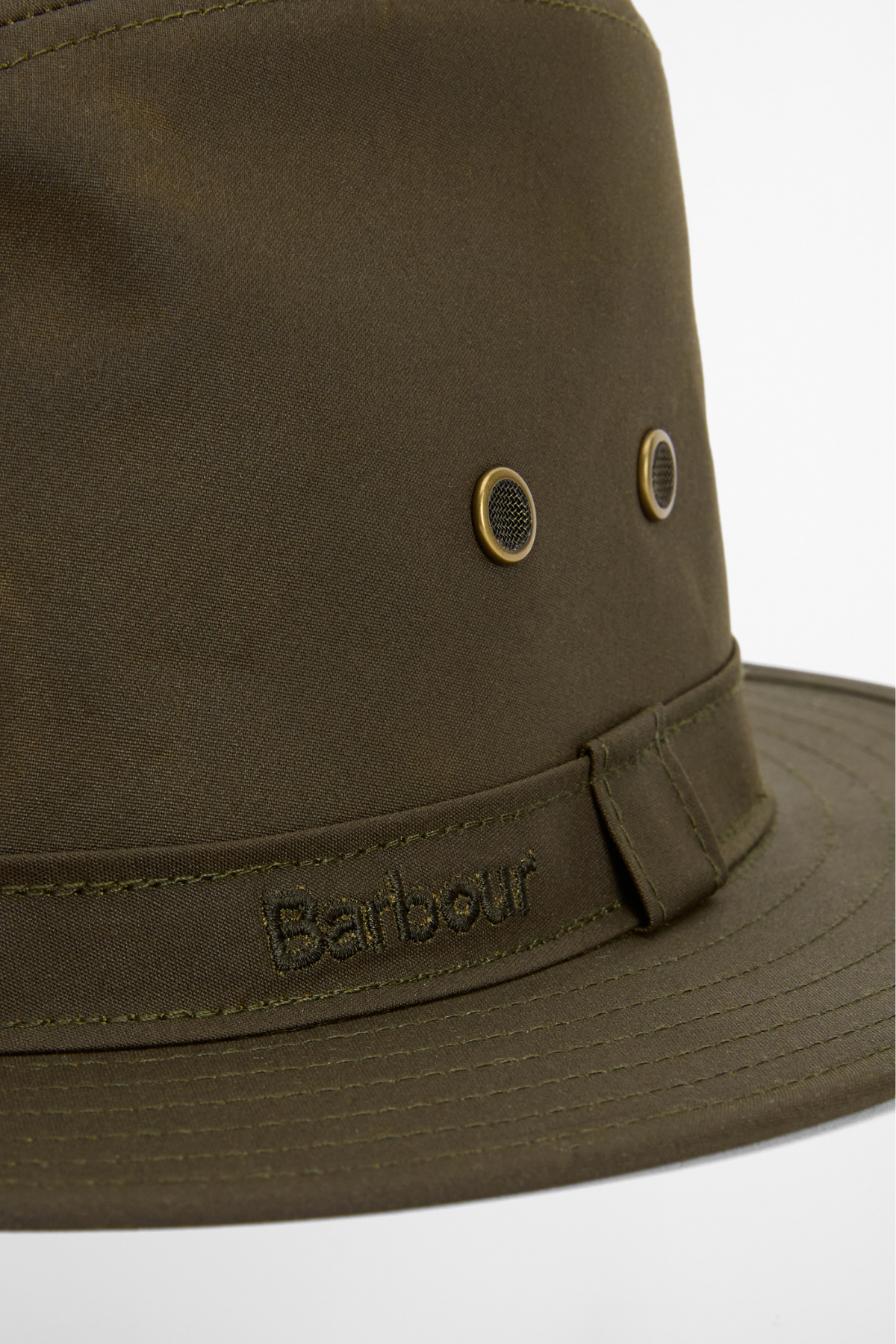 Barbour Dawson Wax Safari Şapka OL51 Olive