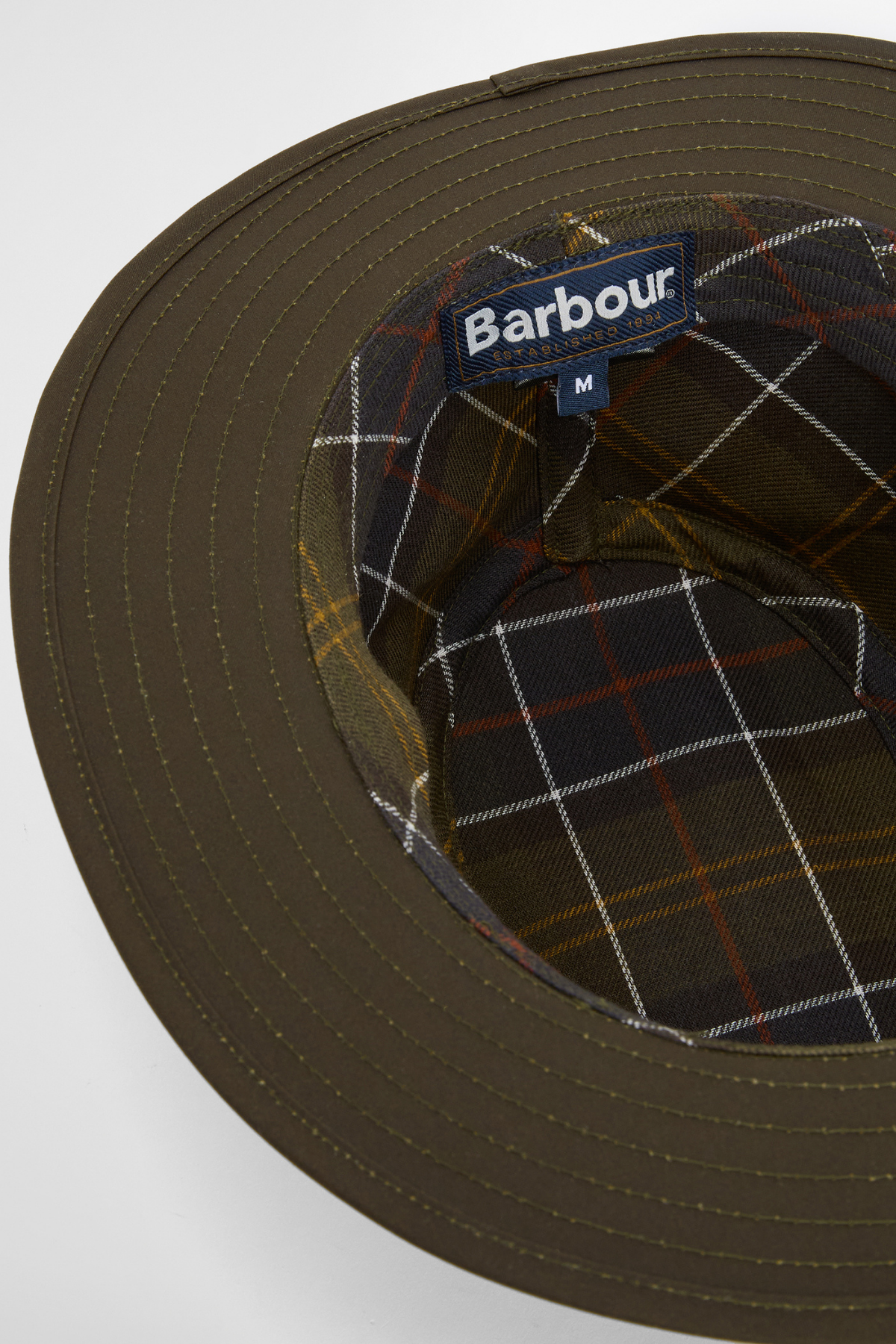 Barbour Dawson Wax Safari Şapka OL51 Olive